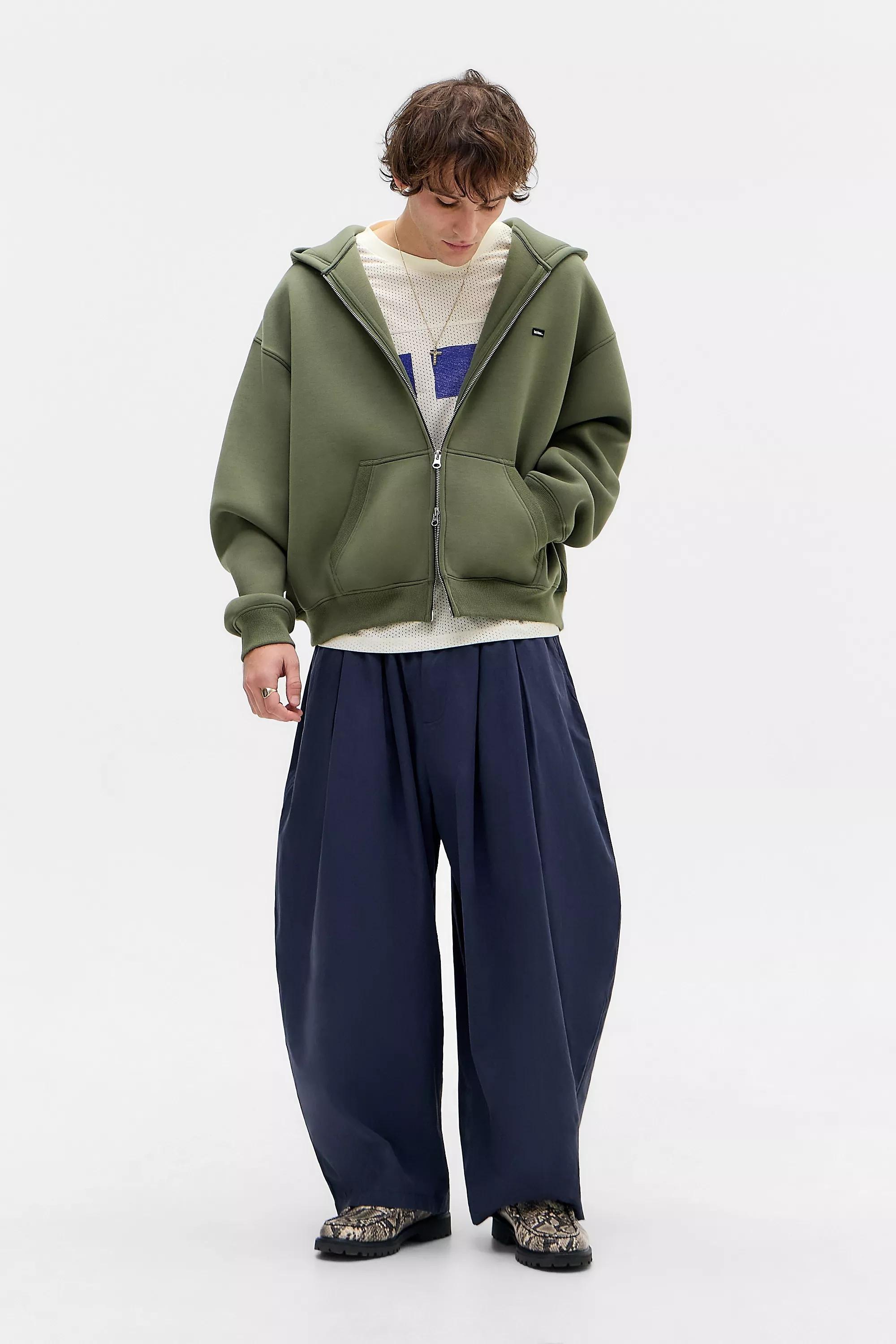 Khaki Iets Frans...Scuba Zip-Up Hoodie, KHAKI, large image number 2