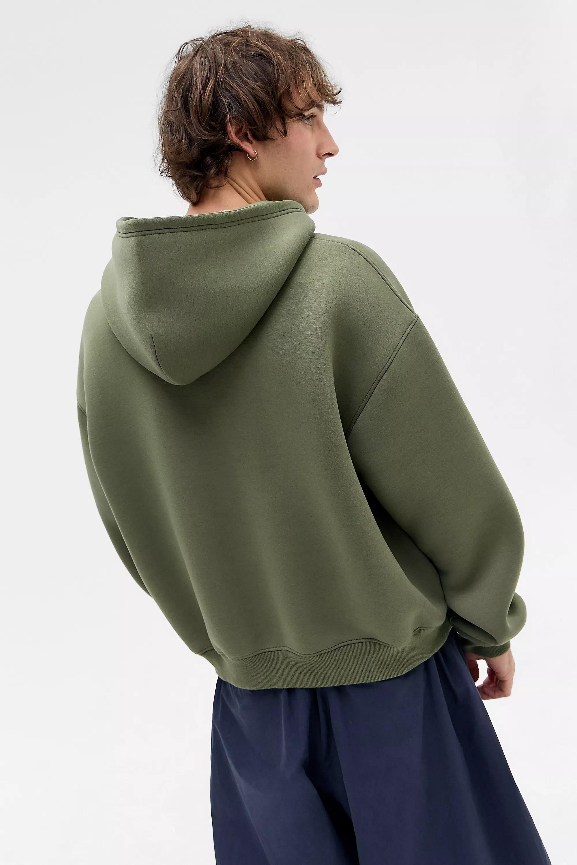 Khaki Iets Frans...Scuba Zip-Up Hoodie, KHAKI, large image number 3