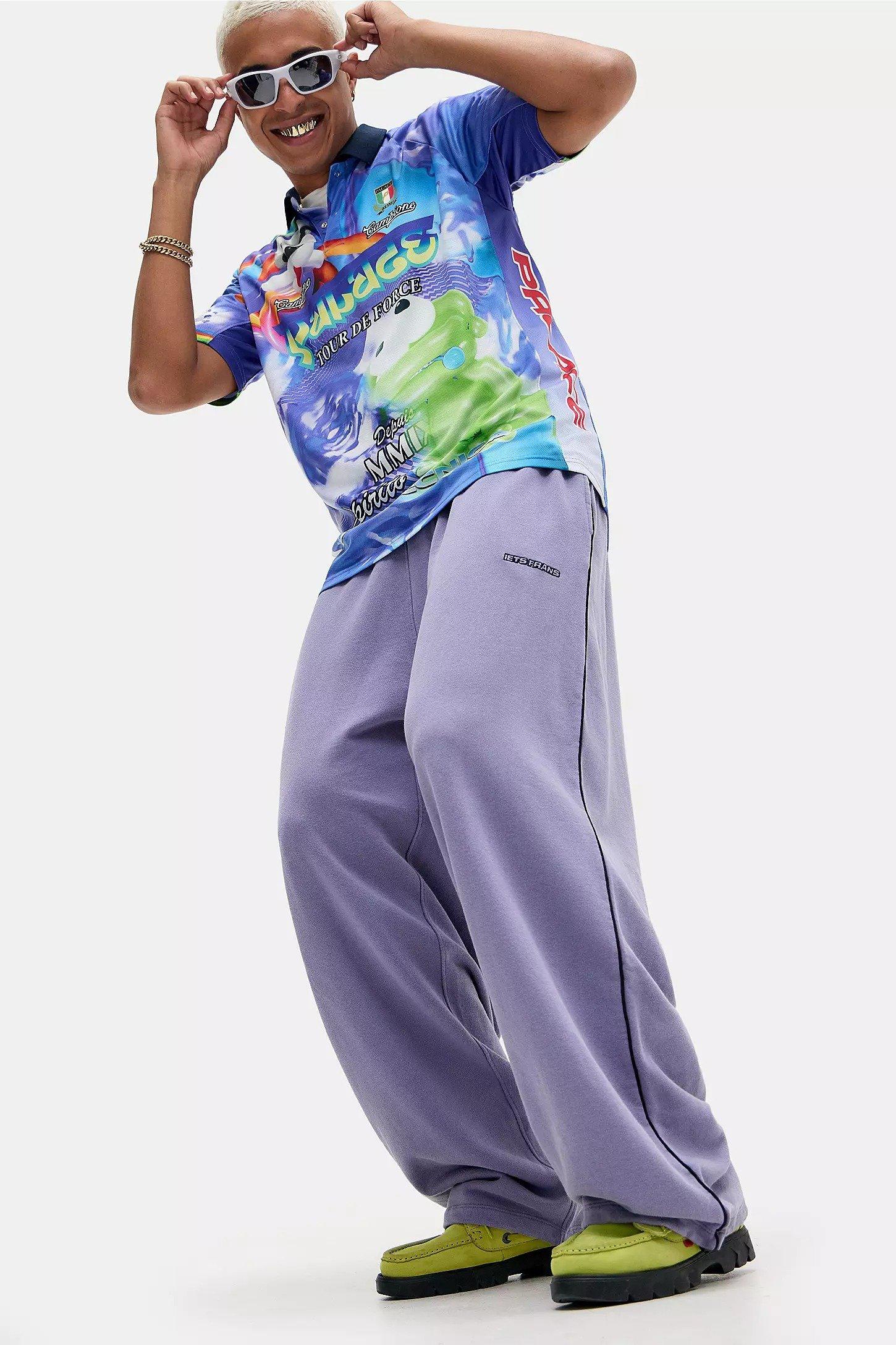 Purple iets frans... Harri Baggy Joggers, LILAC, large image number 0