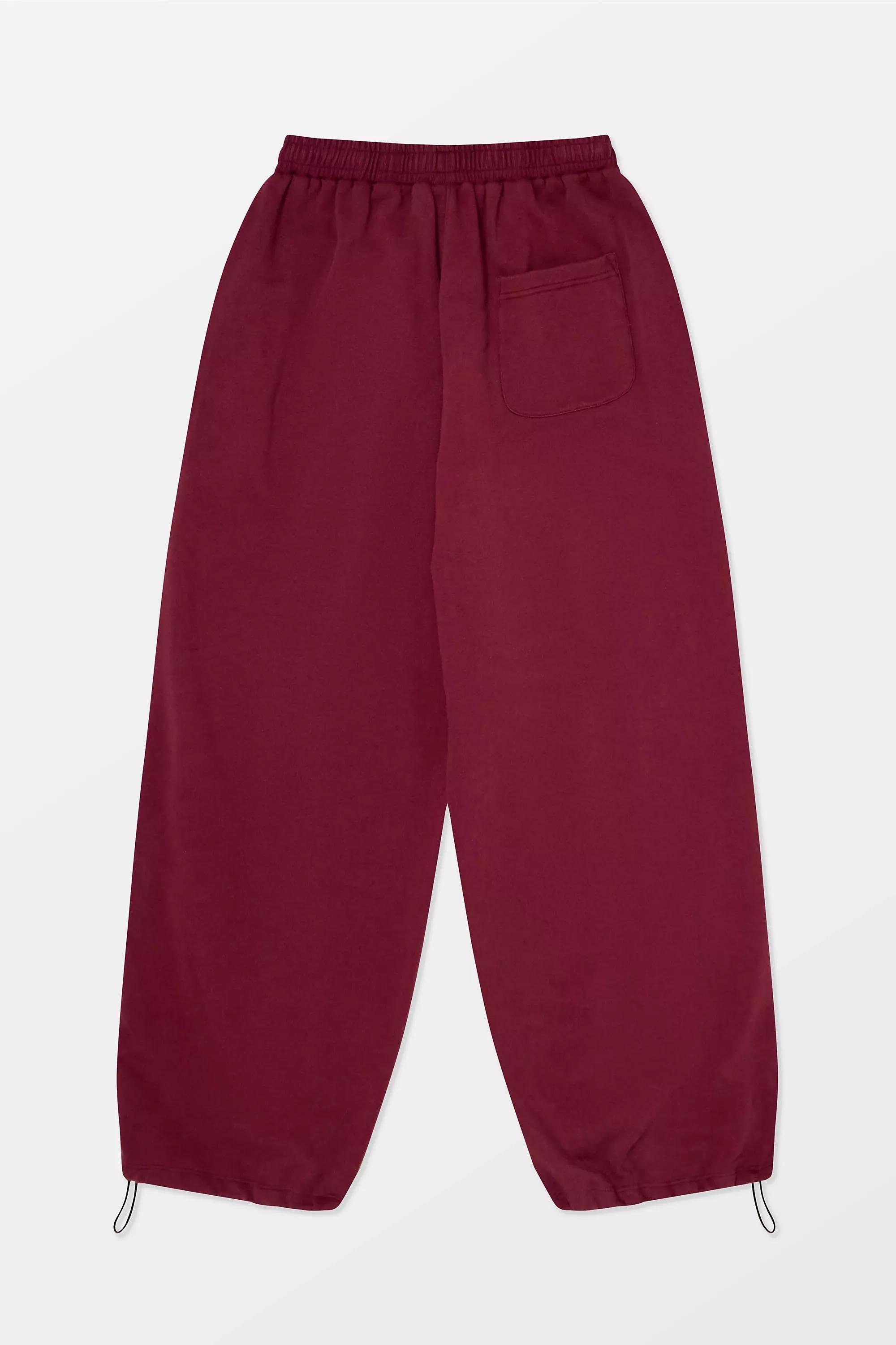 Burgundy Iets Frans... Harri Baggy Joggers, A301_0259, large image number 6