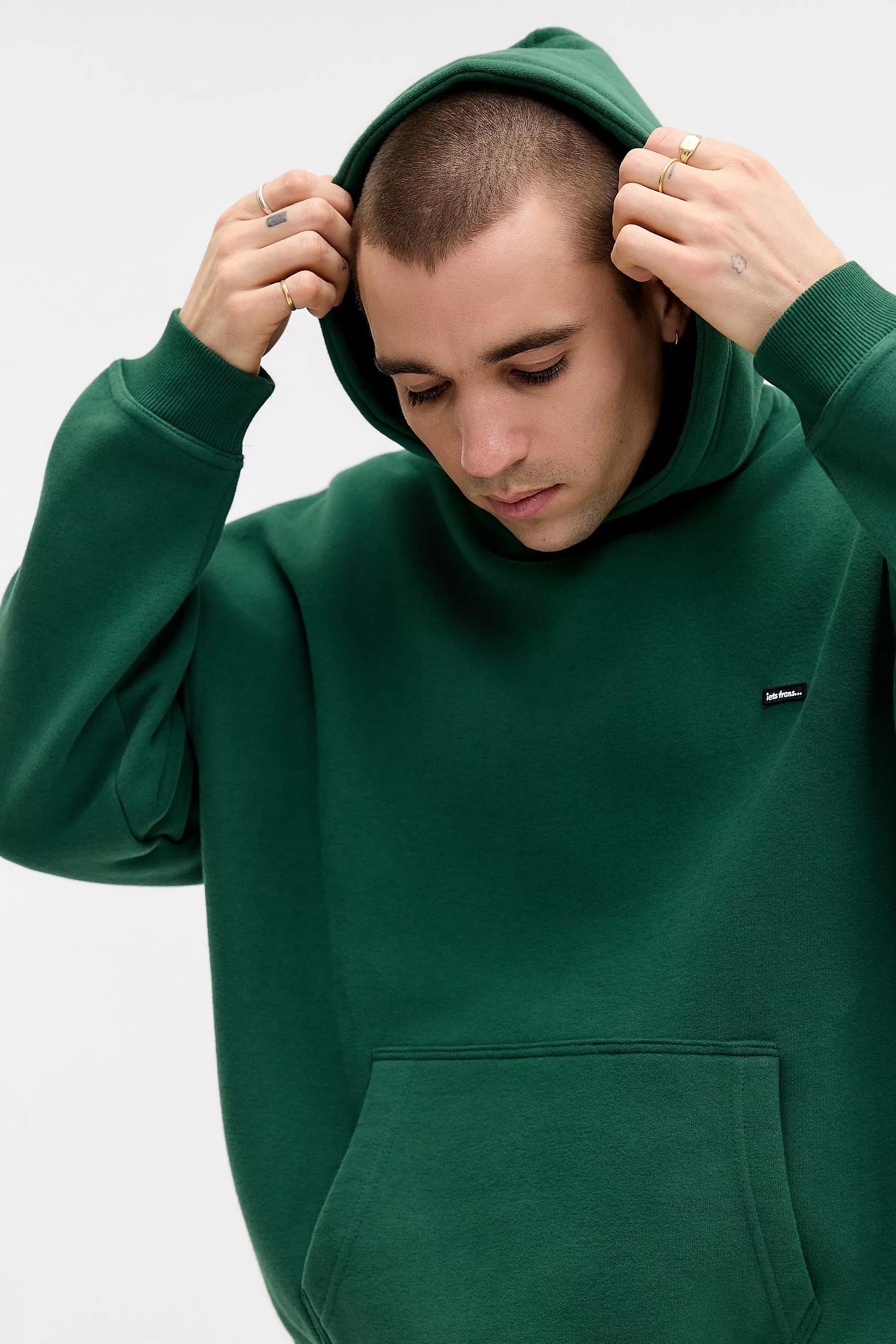 Green Iets Frans... Green Peached Hoodie, GRN, large image number 1
