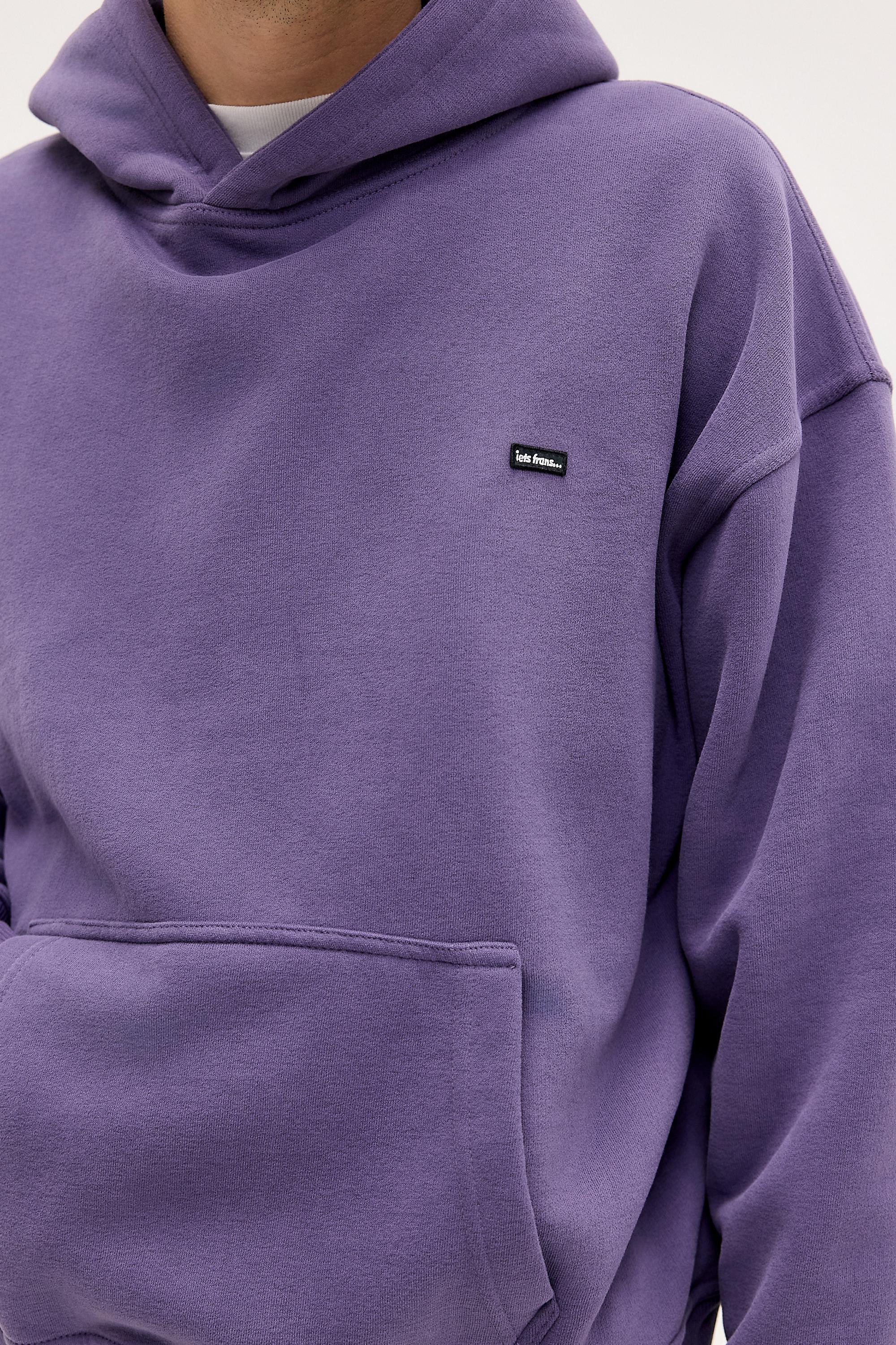 Purple Iets Frans... Purple Peached Hoodie, PURP, large image number 1