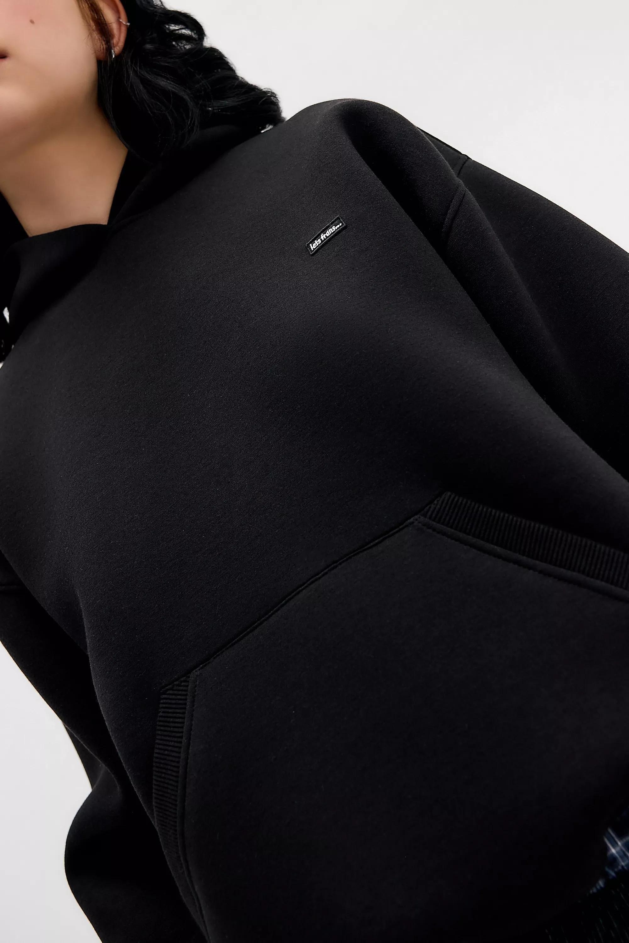 Black Iets Frans... Scuba Pullover Hoodie, BLK, medium