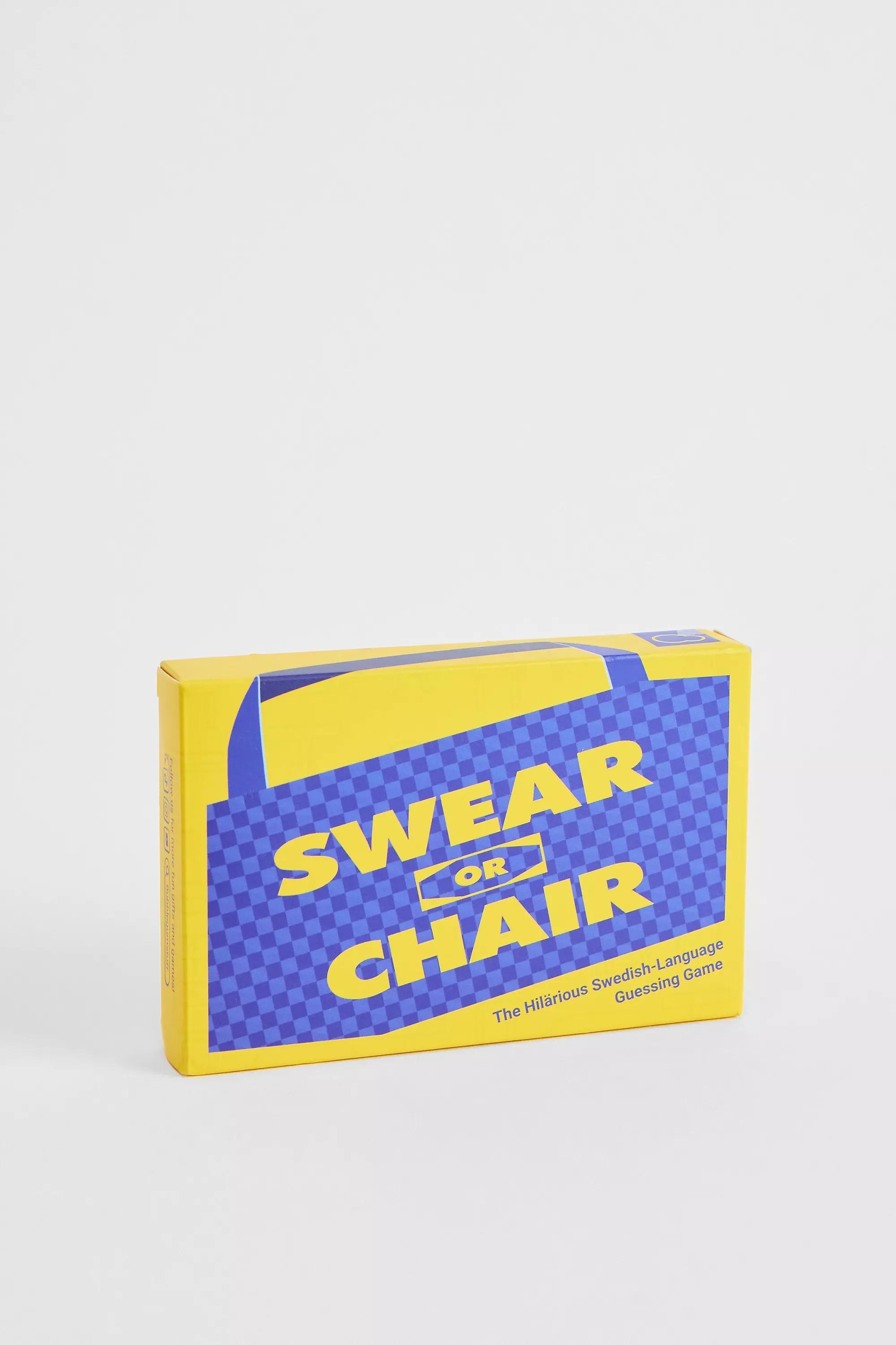 Swear Or Chair Card Game, ASSORT, medium