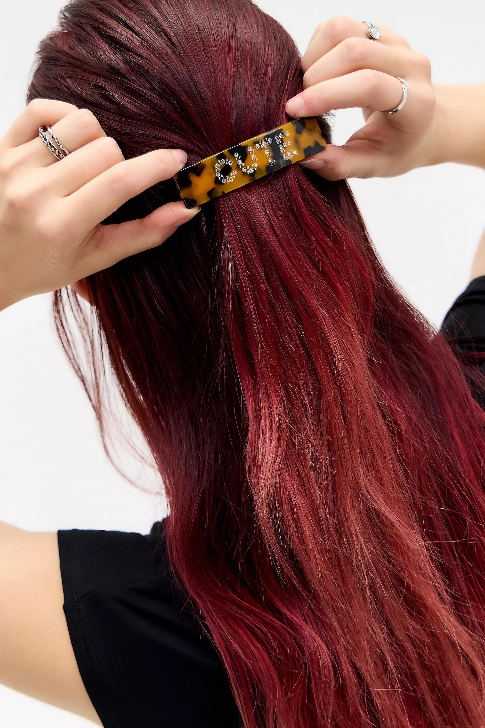 Brown Uo Diamant Cute Hair Clips, BRN, medium