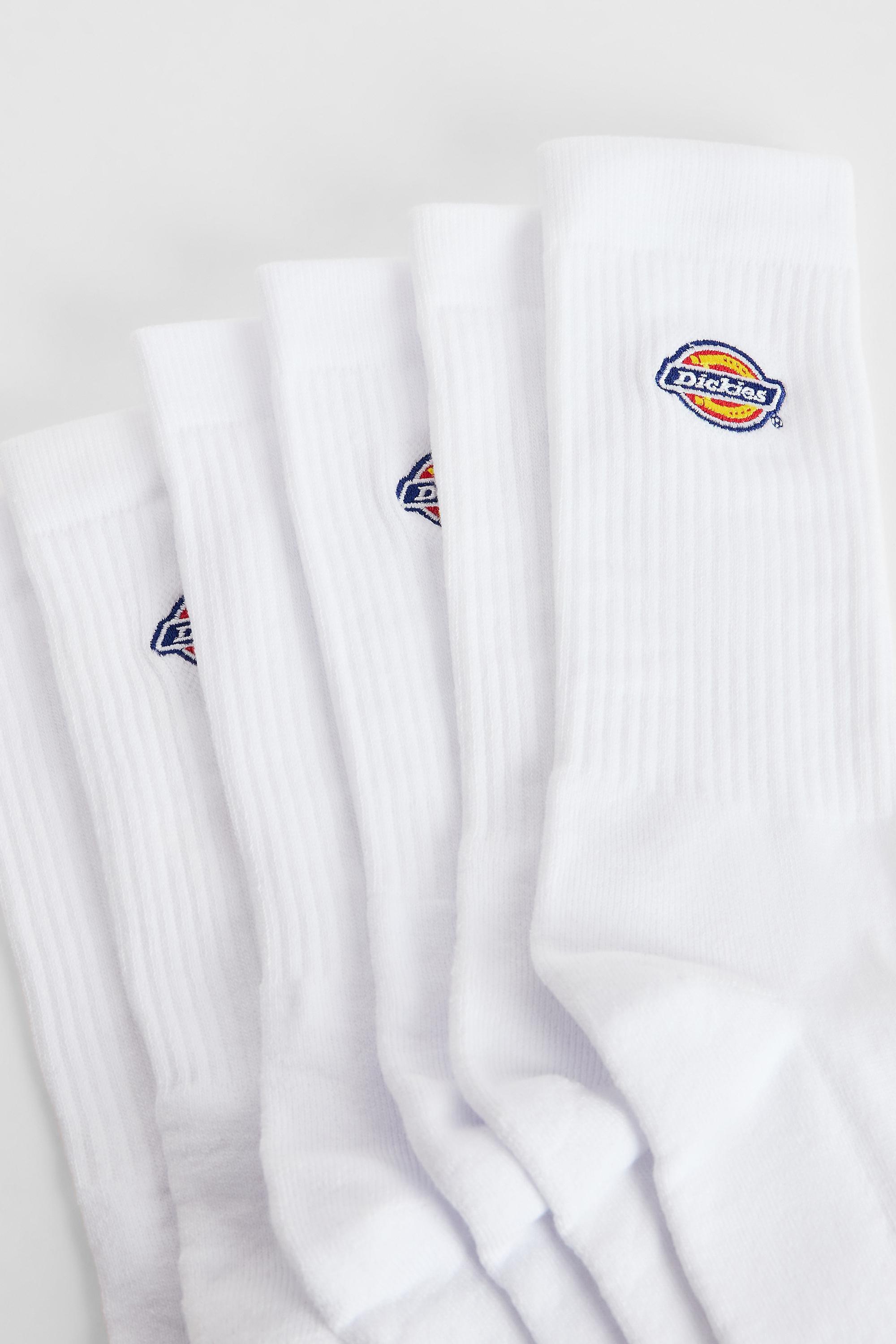White Dickies White Valley Grove Socks 3-Pack, WHT, large image number 1