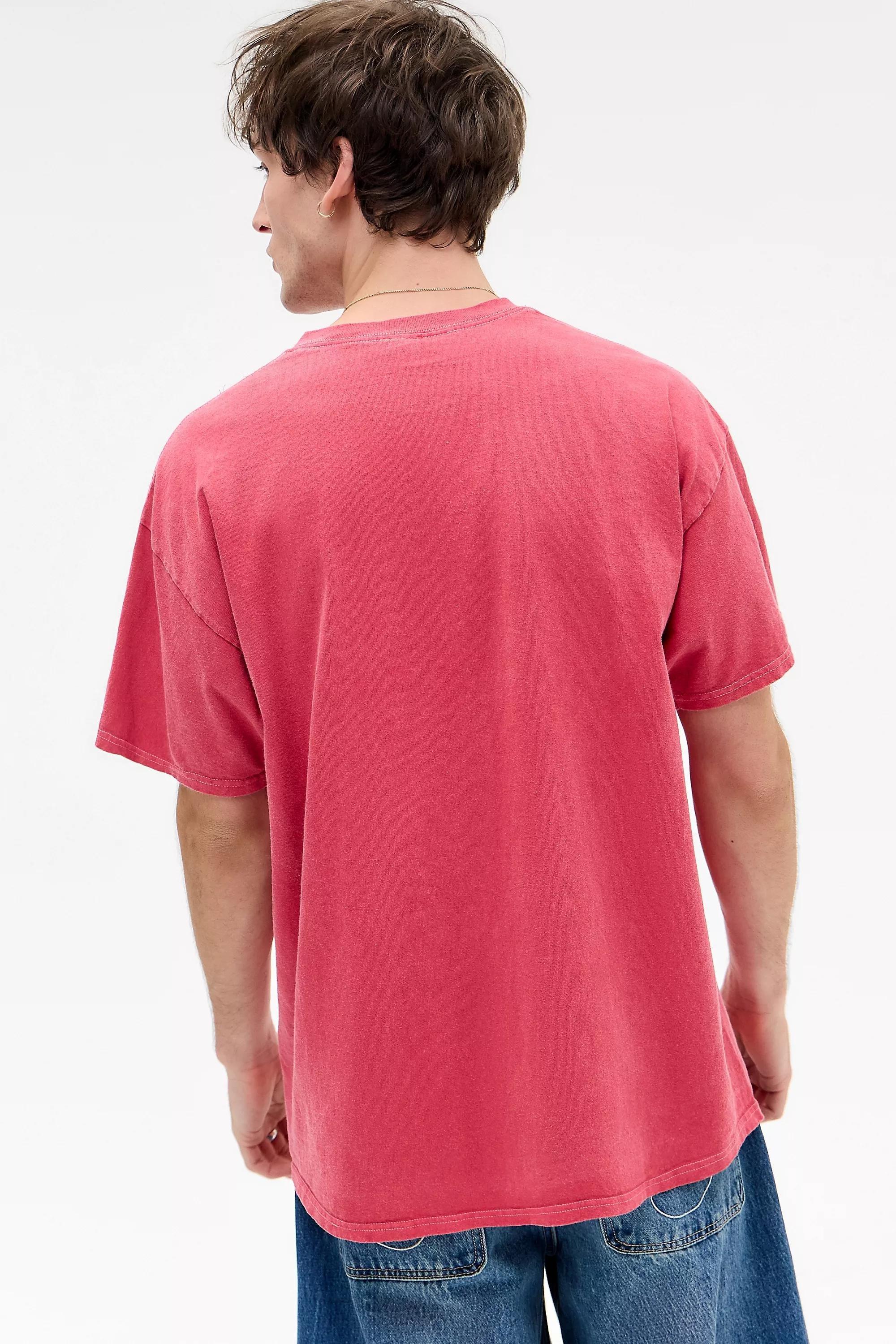 Red Uo Printed T-Shirt, RED, large image number 3