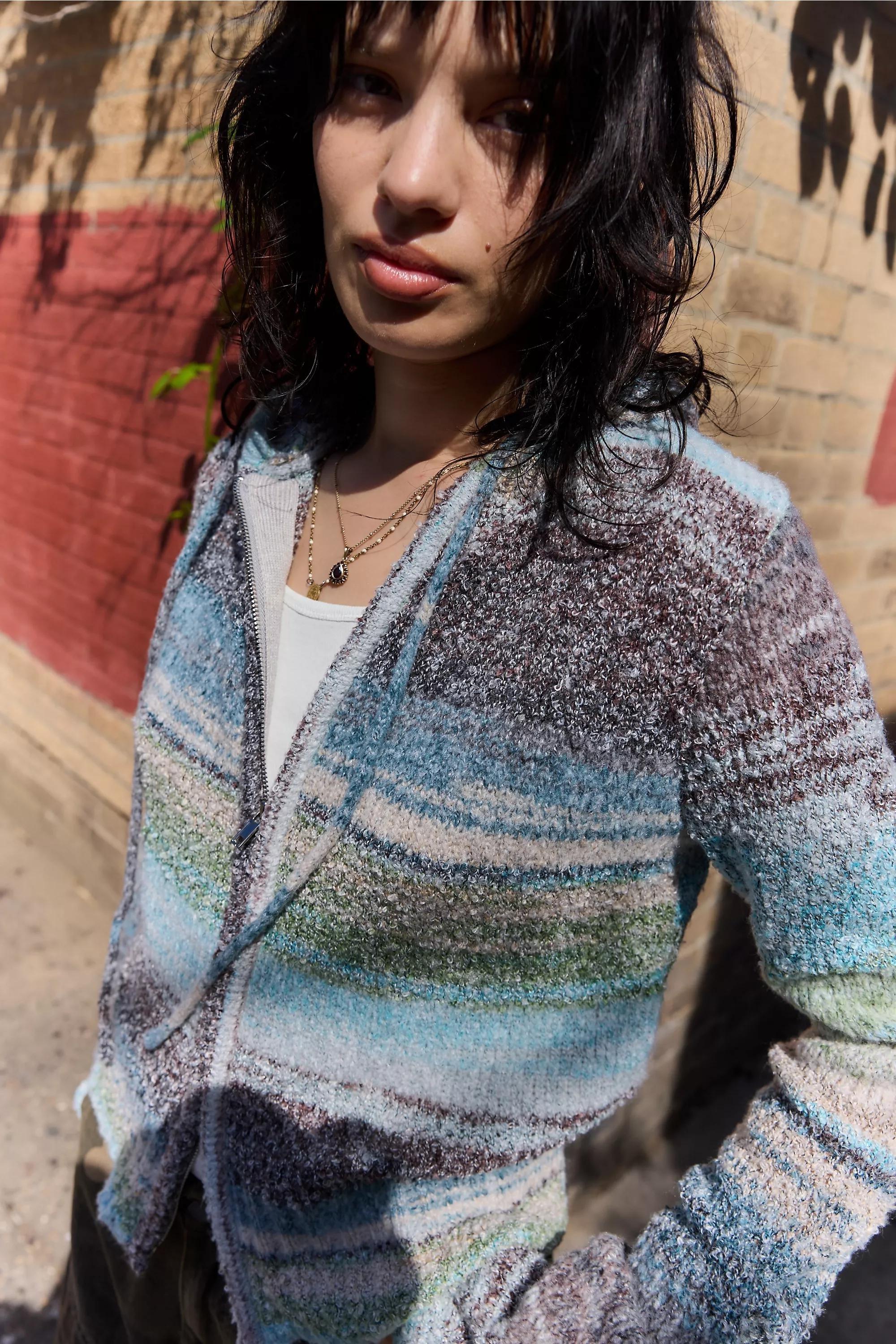 ASSORT Daisy Street Space Dye Knit Hoodie, ASSORT, large image number 0