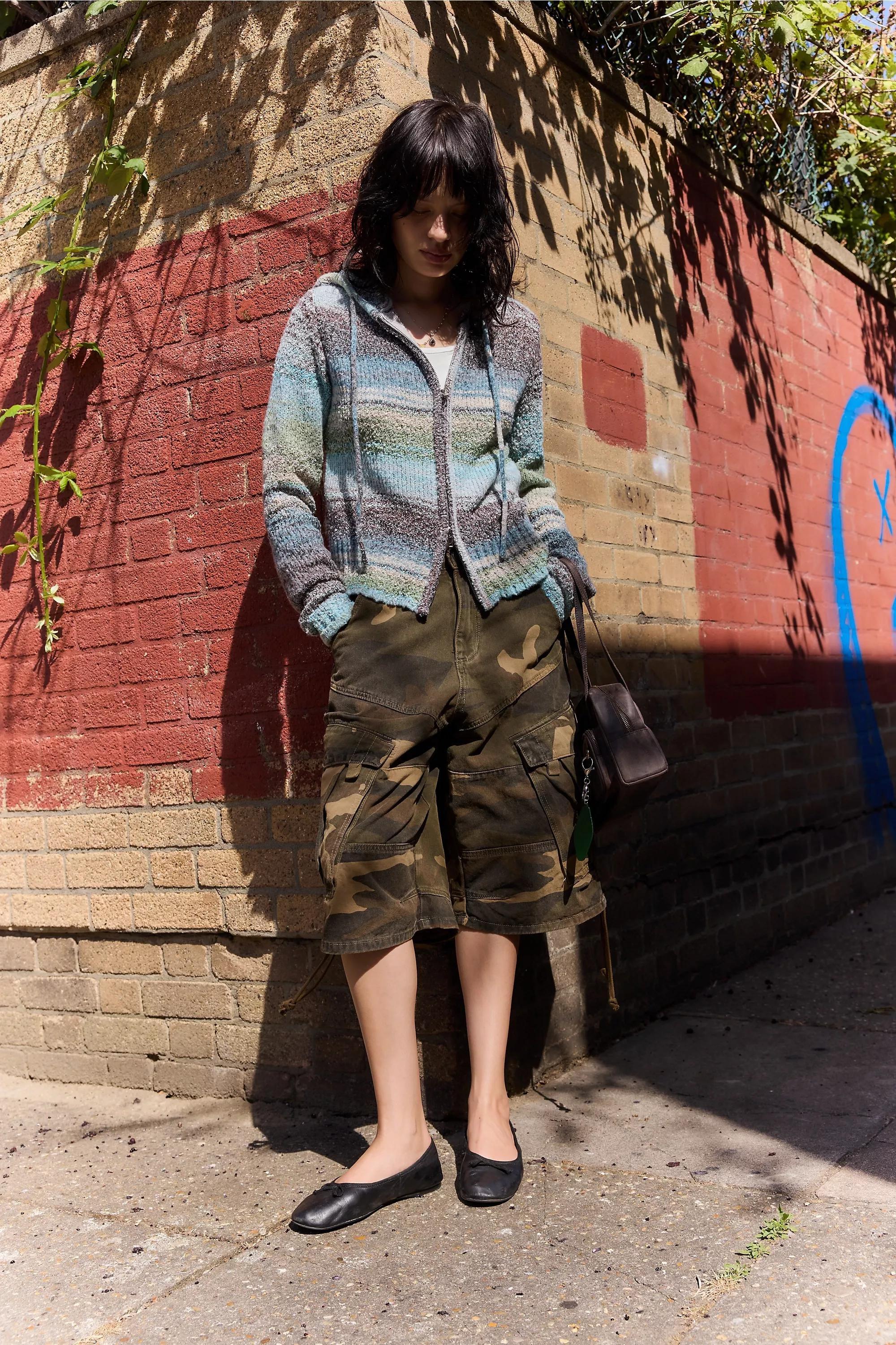 ASSORT Daisy Street Space Dye Knit Hoodie, ASSORT, large image number 2