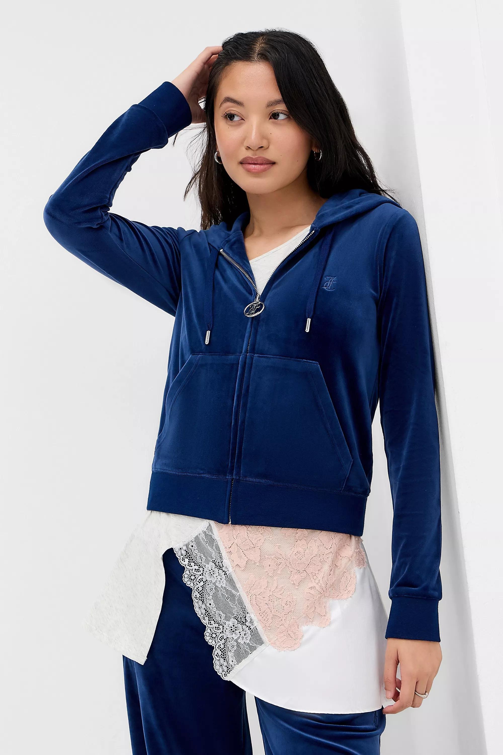 Blue Juicy Couture Blue Egypt Hoodie, BLUE, large image number 2