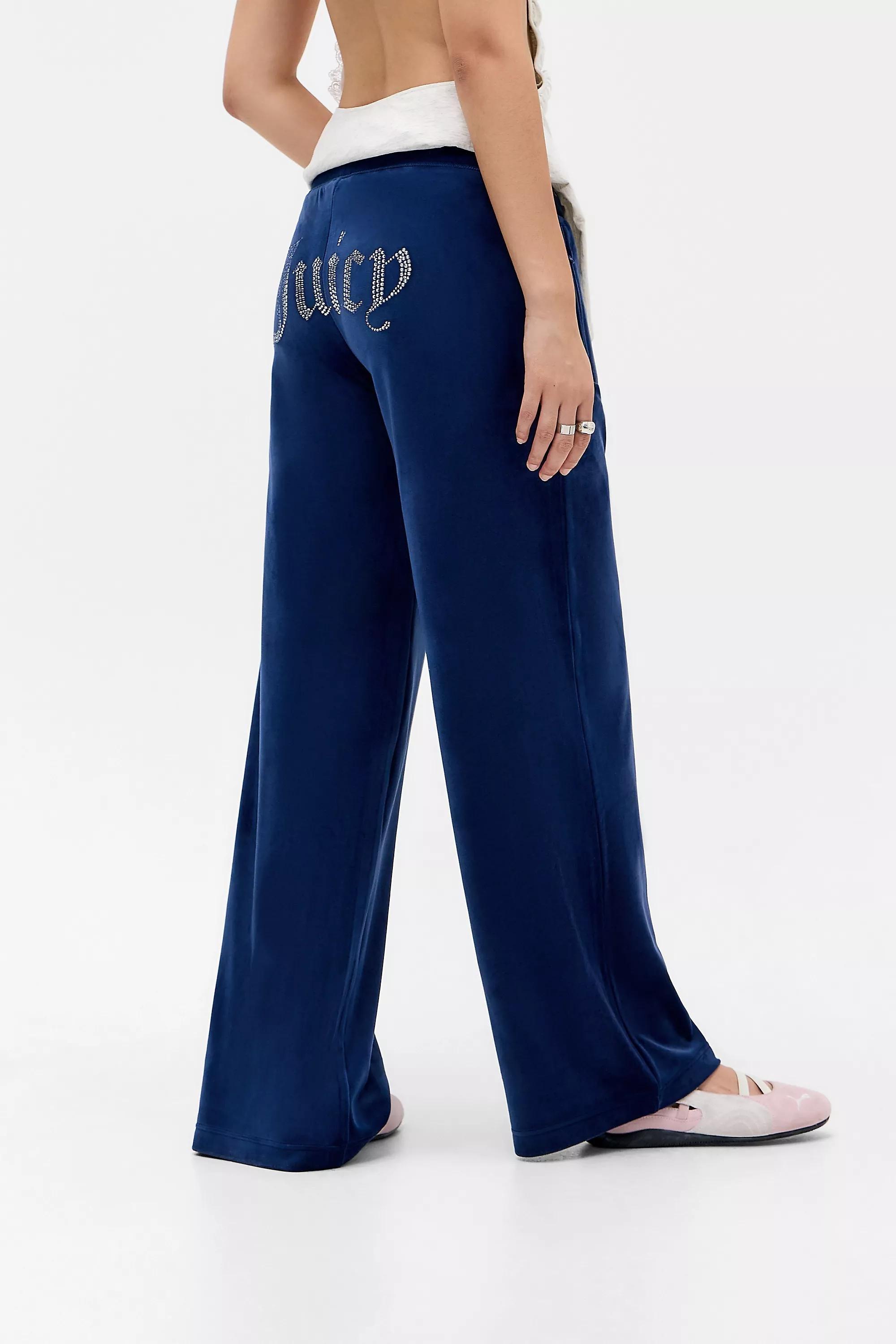 Blue Juicy Couture Ida Wide Leg Joggers, BLUE, large image number 0