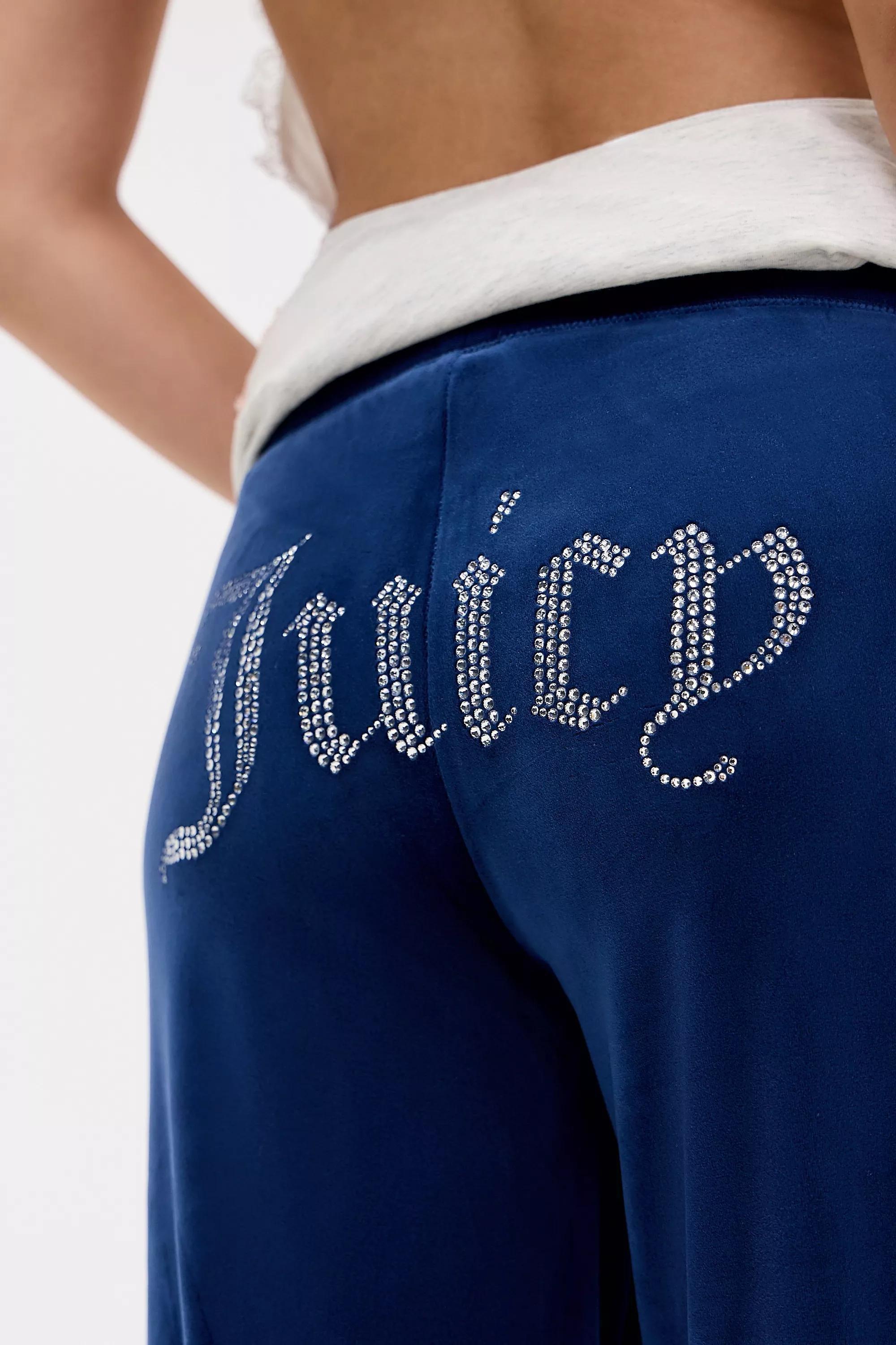 Blue Juicy Couture Ida Wide Leg Joggers, BLUE, large image number 2