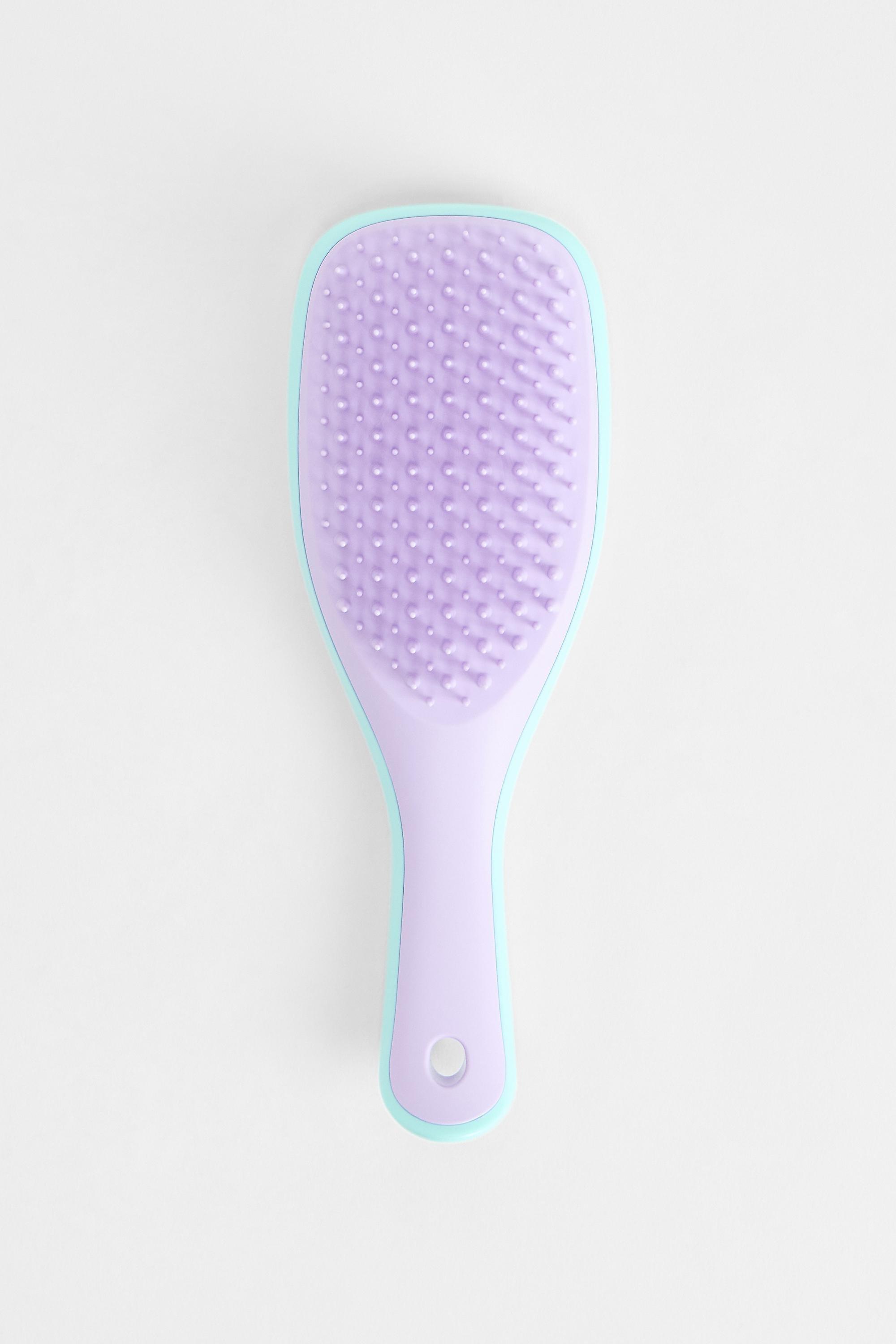 Multicolour Tangle Teezer Wisteria Mini Detangler Hair Brush, ASSORT, large image number 0