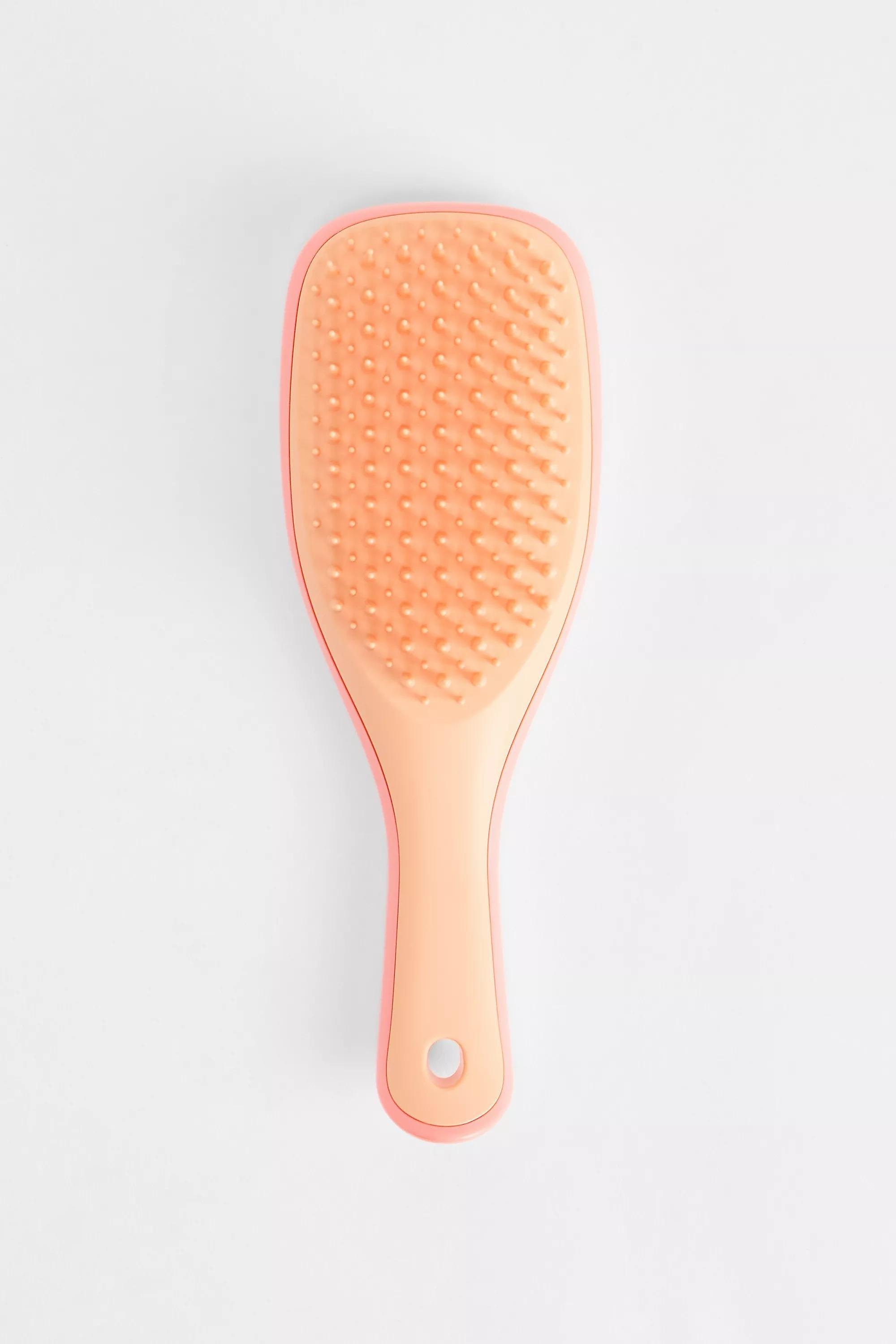 Multicolour Tangle Teezer Salmon Mini Detangler Hair Brush, ASSORT, medium
