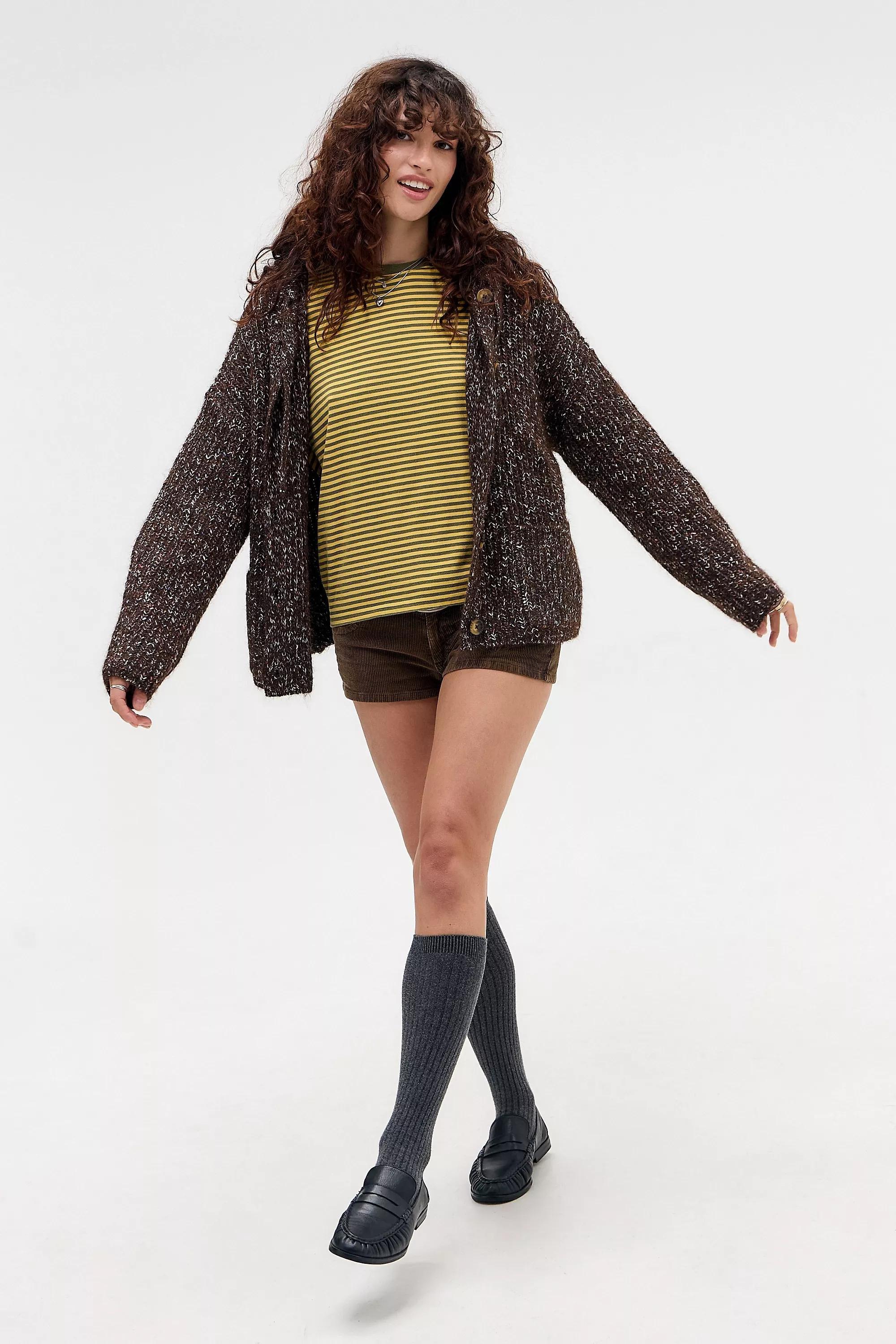 Brown Uo Jude Nep Hoodie, BRN, large image number 3