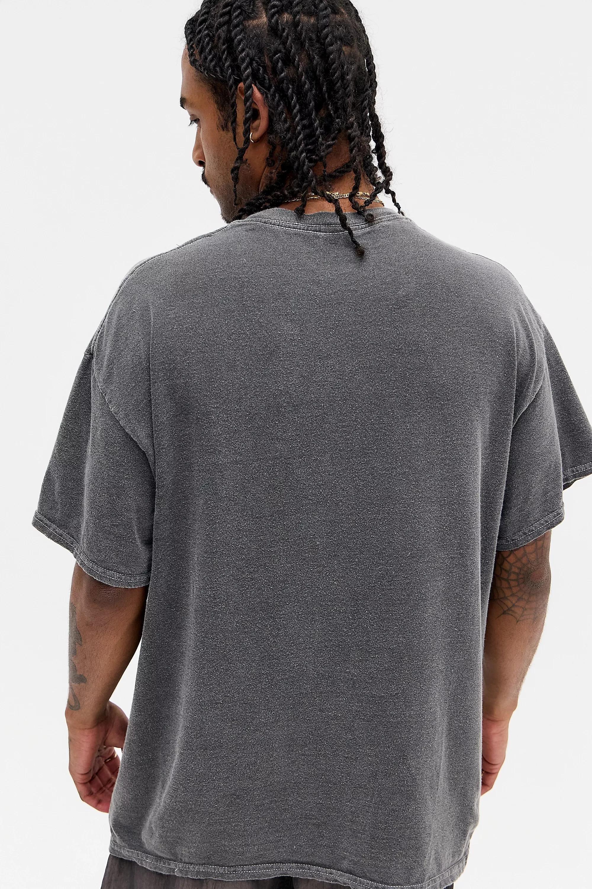 Black Uo Printed T-Shirt, , large image number 3