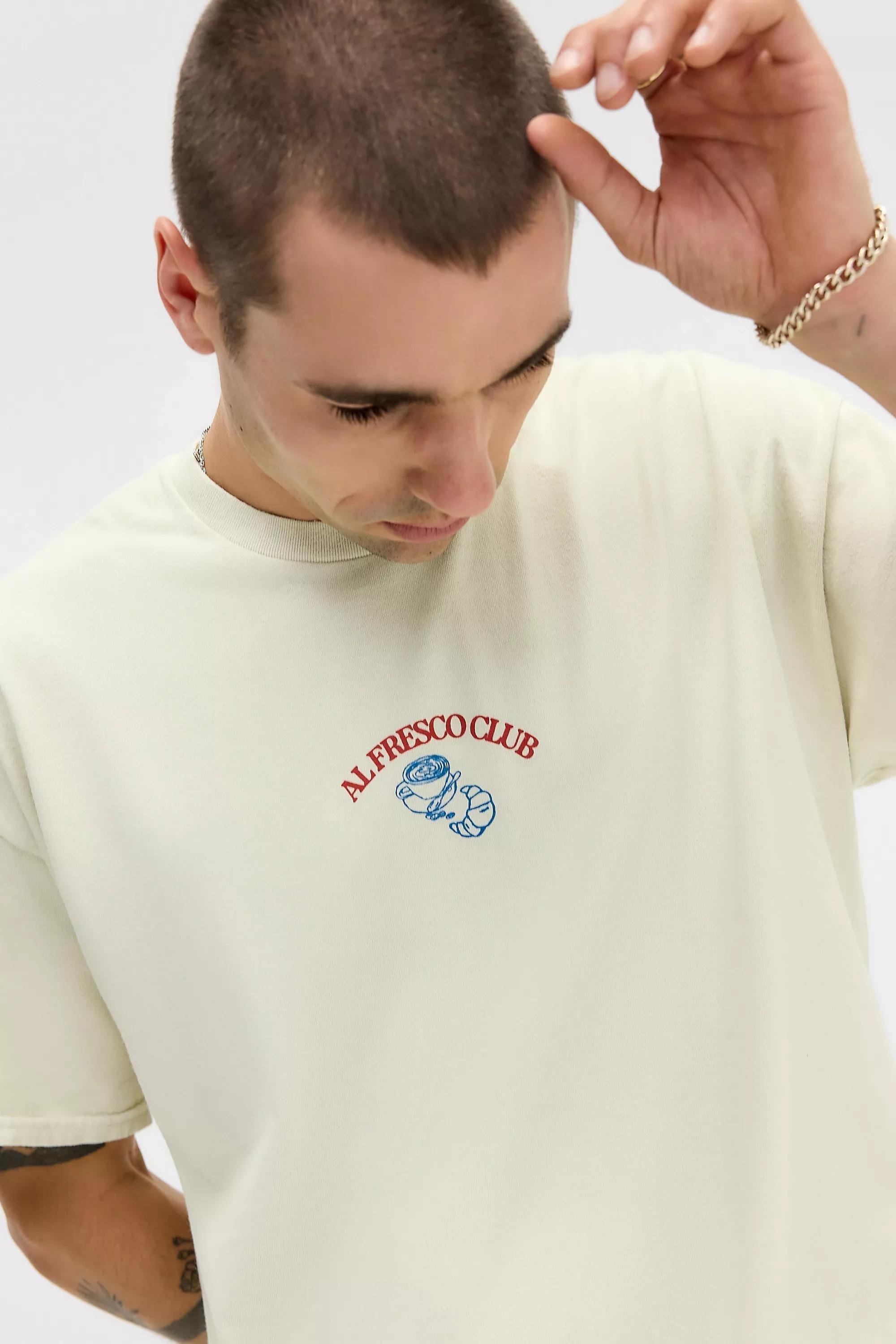 Ecru Uo Printed T-Shirt, CREME, large image number 1