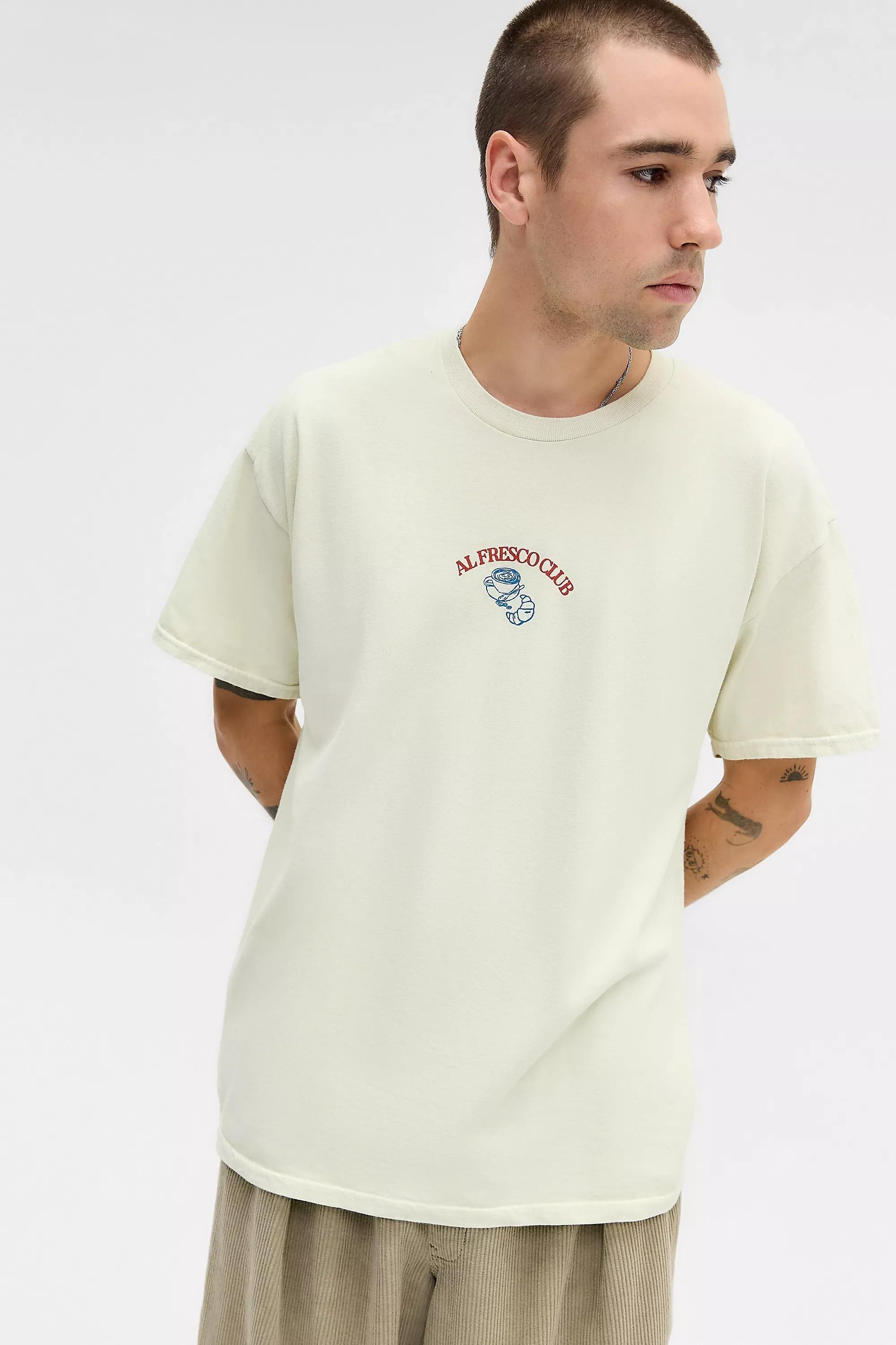Ecru Uo Printed T-Shirt, CREME, large image number 3