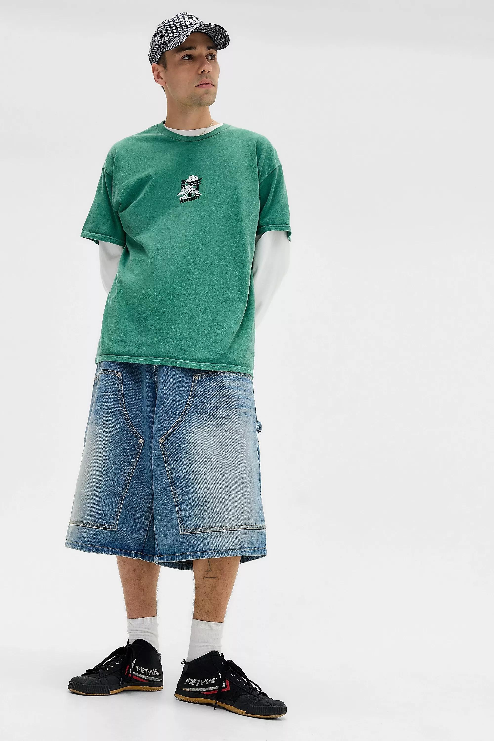 Green Uo Printed T-Shirt, , large image number 2