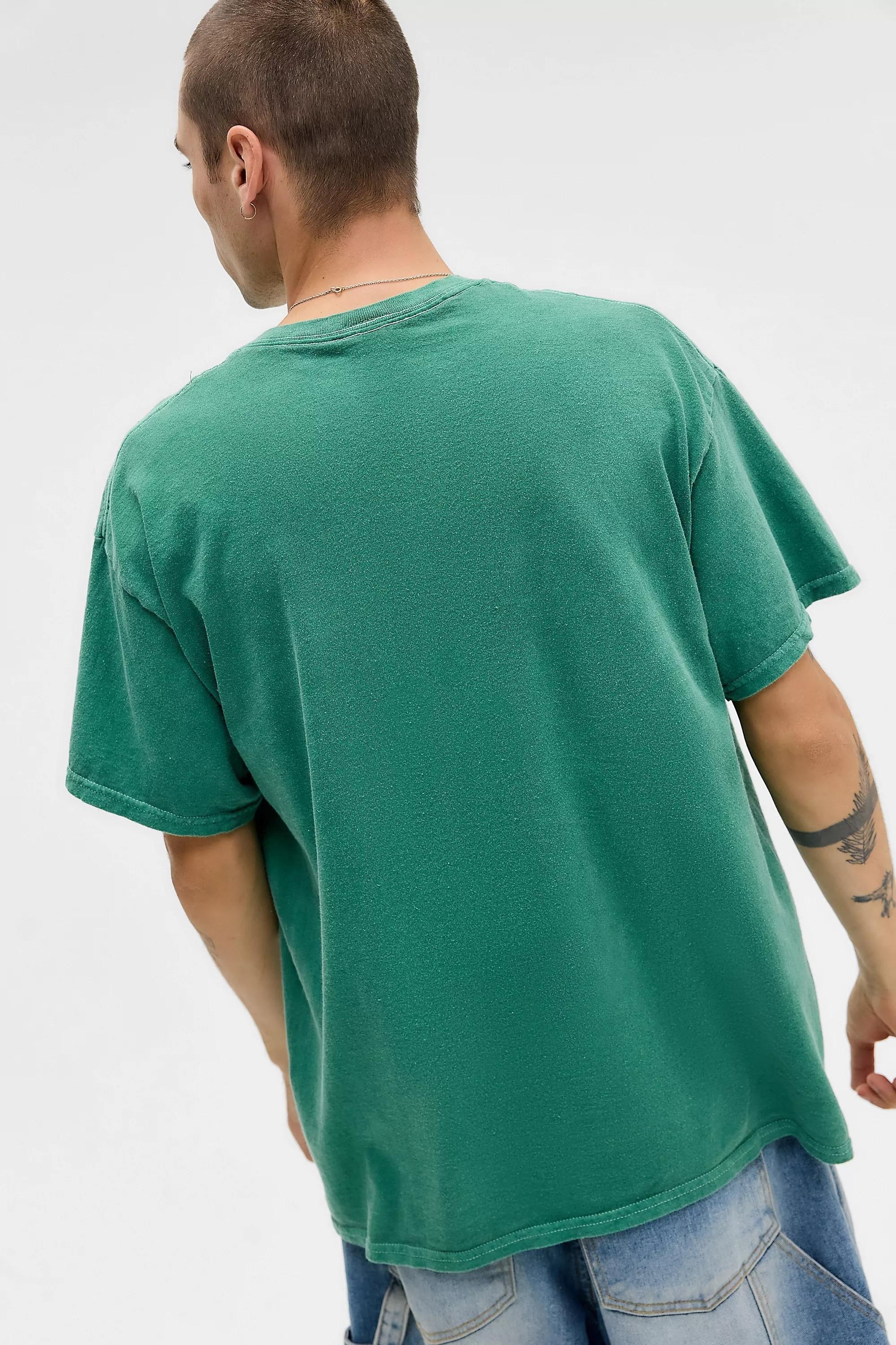 Green Uo Printed T-Shirt, , large image number 3
