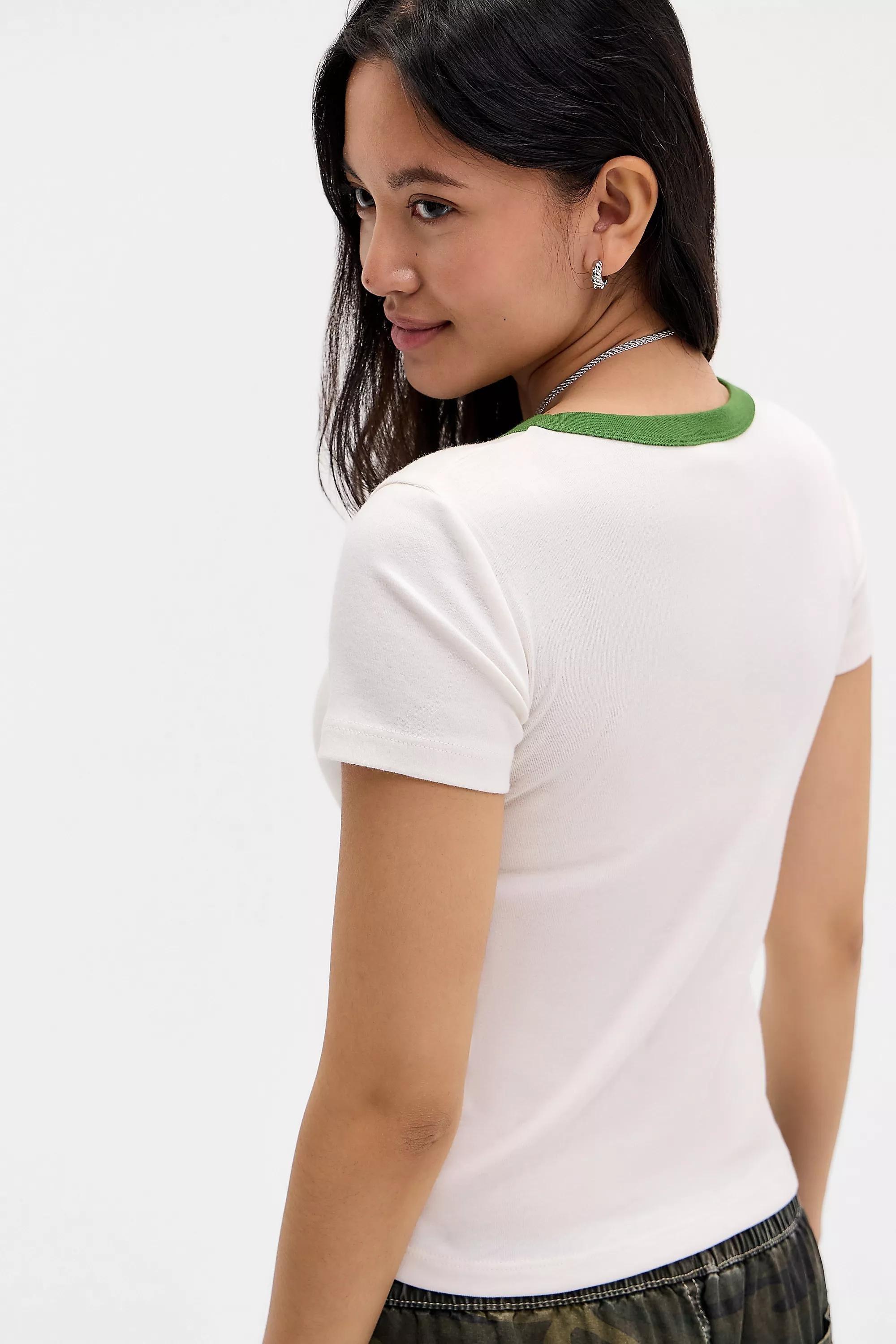 White Uo Printed T-Shirt, WHT, large image number 3