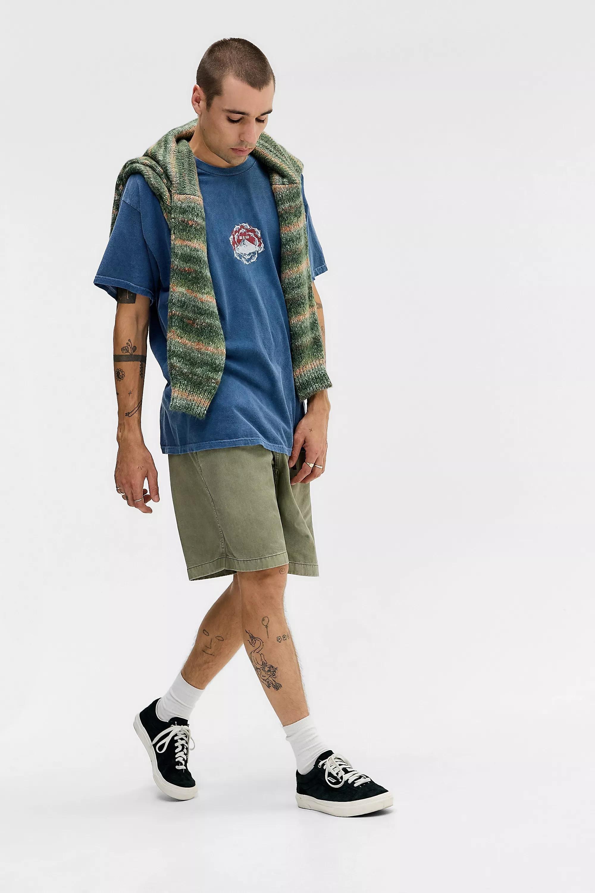 Navy Uo Printed T-Shirt, NAVY, large image number 2