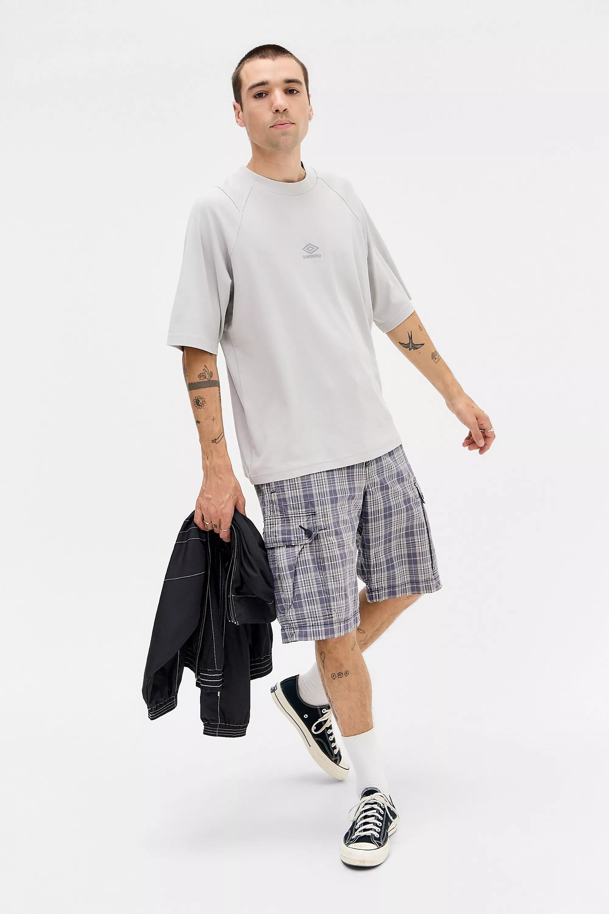 White Umbro Harbor Mist T-Shirt, IVRY, large image number 1