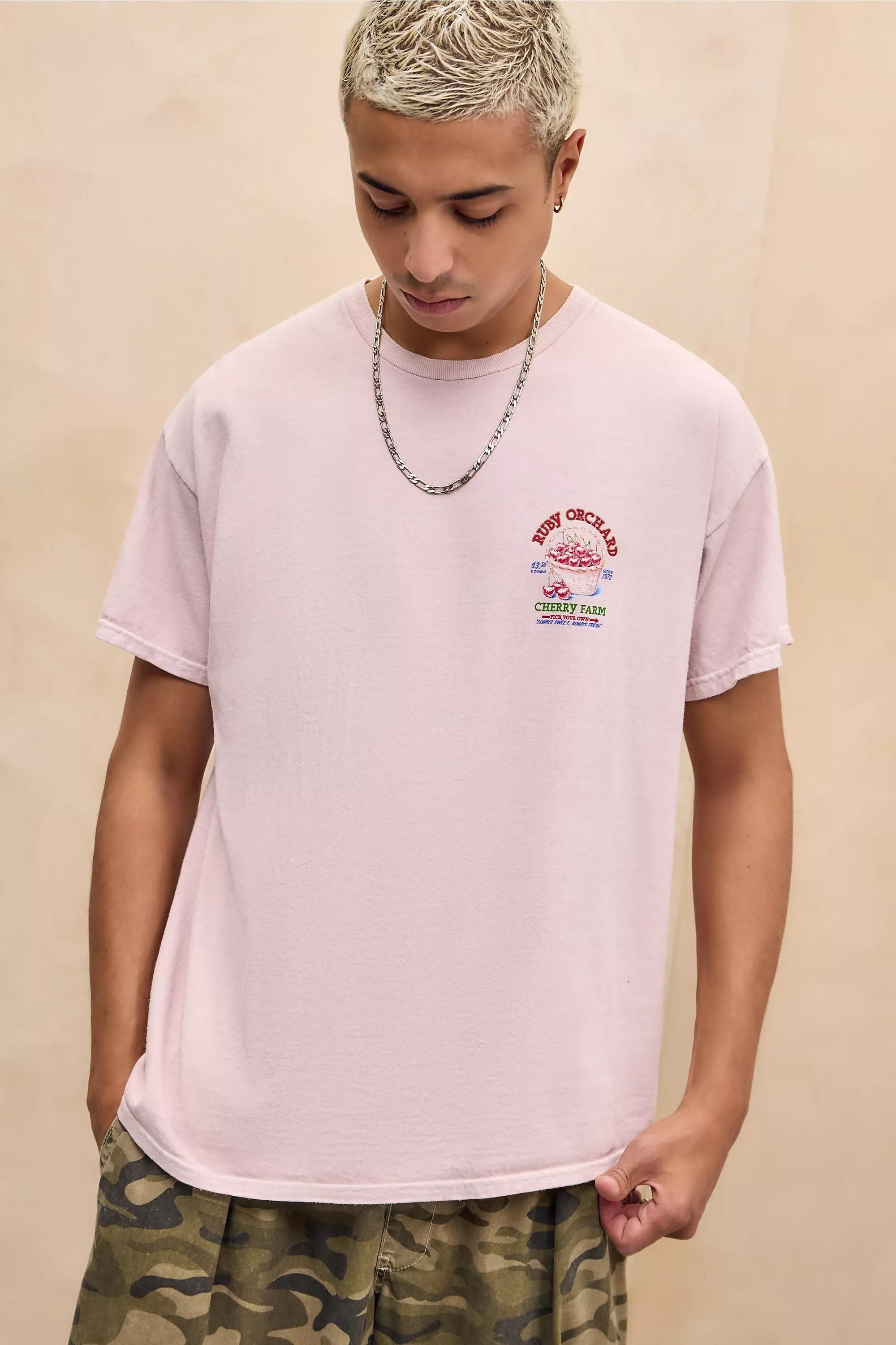 Pink Uo Printed T-Shirt, PINK, large image number 3