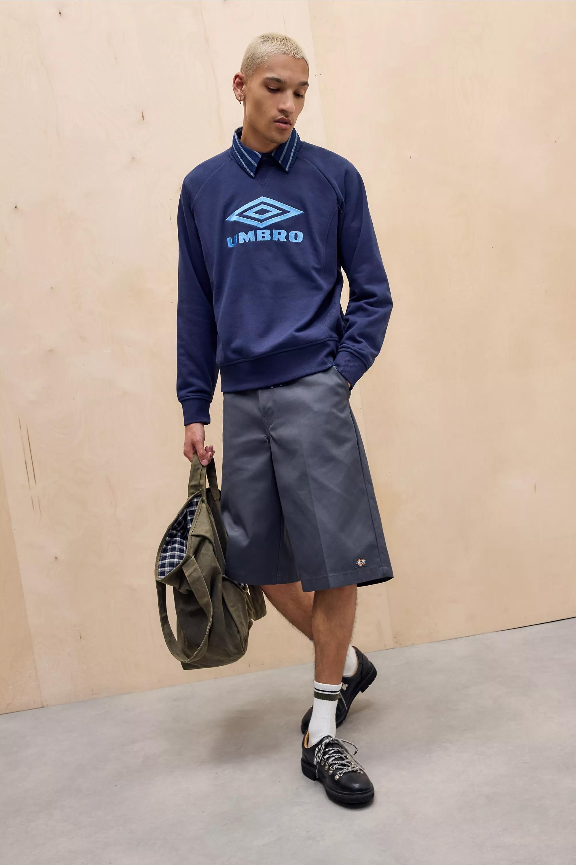 Navy Iconic Long Sleeve Sweatshirt, NAVY, large image number 1