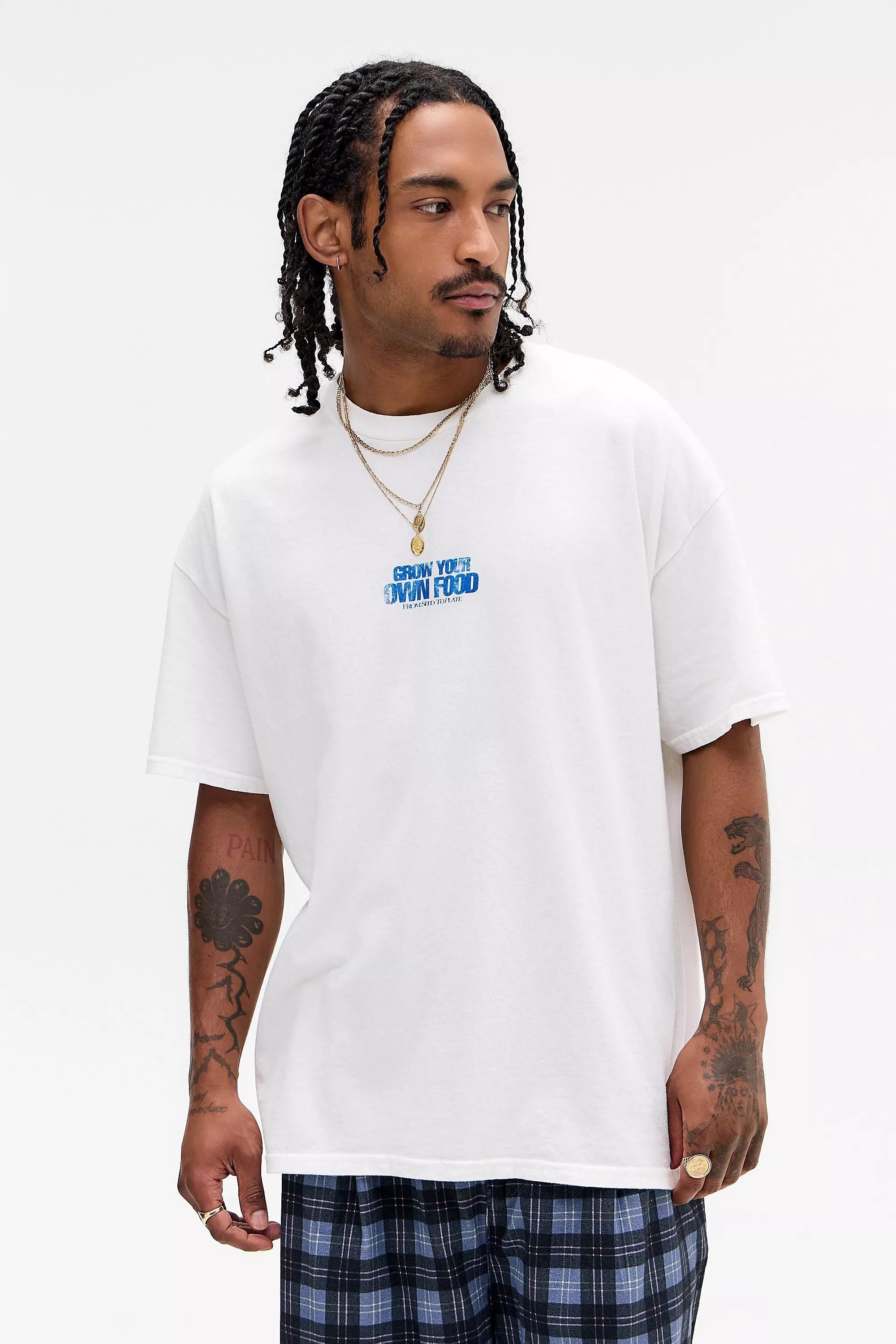 White Uo Printed Food T-Shirt, WHT, large image number 1