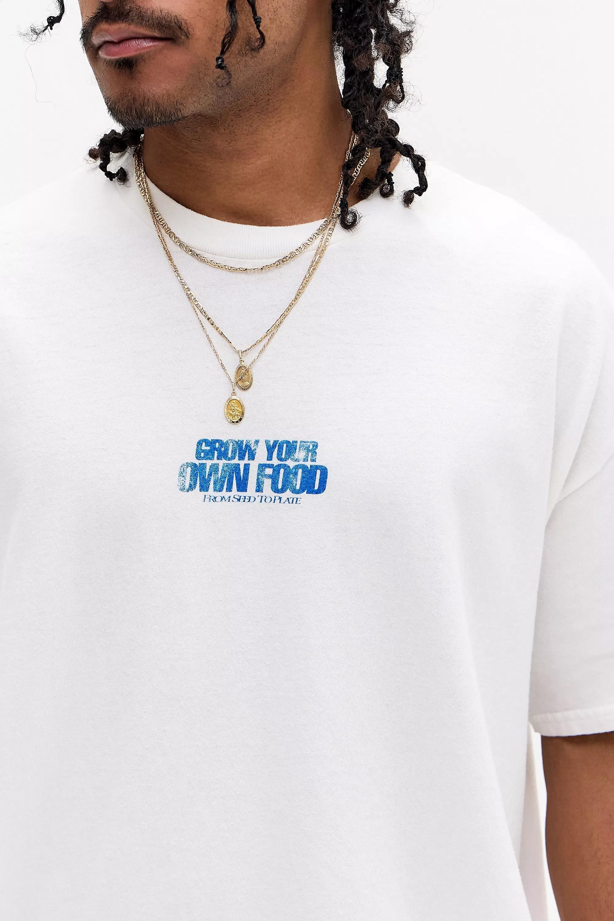 White Uo Printed Food T-Shirt, WHT, large image number 3