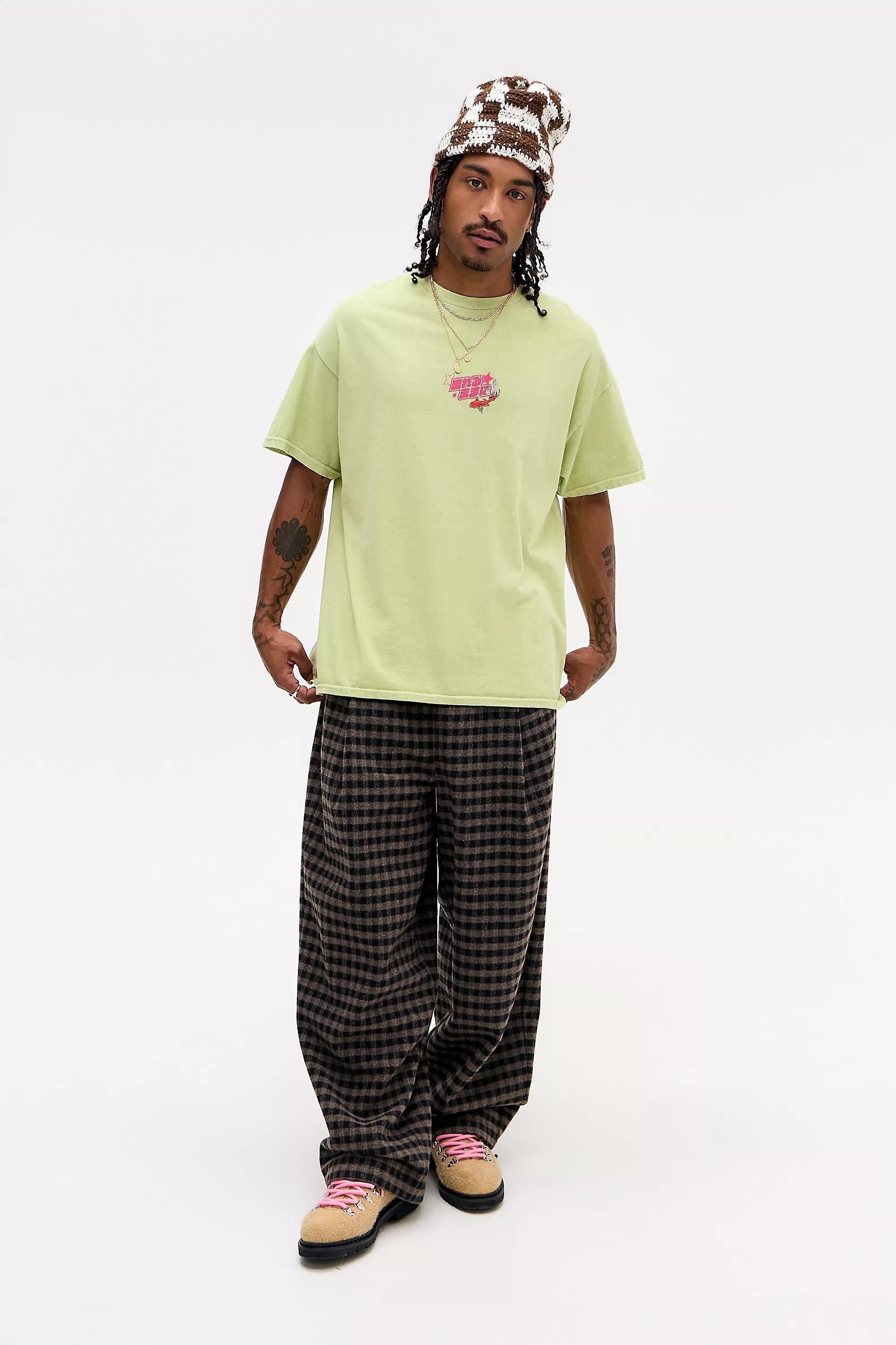 Green Uo Printed T-Shirt, , large image number 2