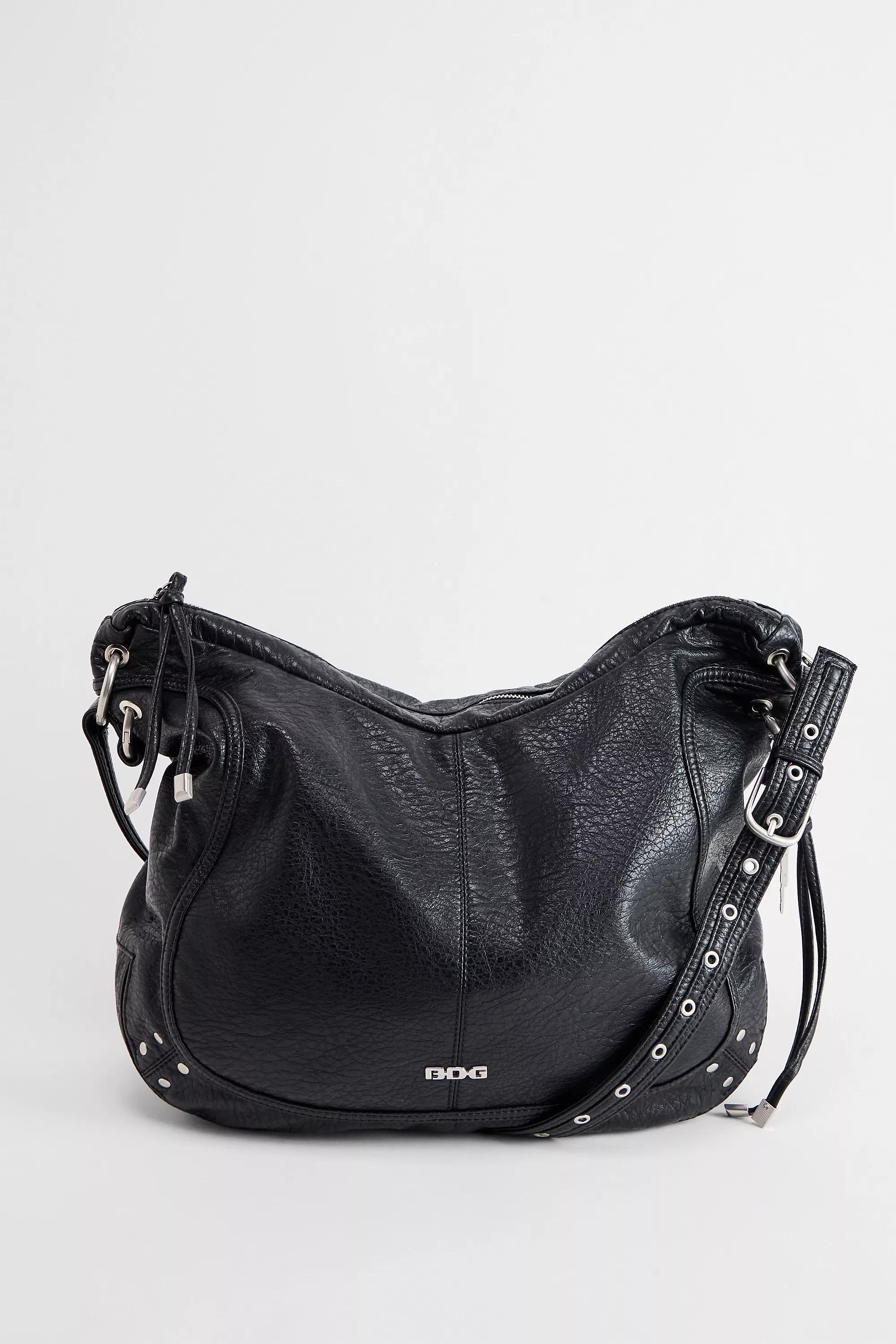 BLACK BDG Lili Faux Leather Sling Bag, BLK, large image number 1