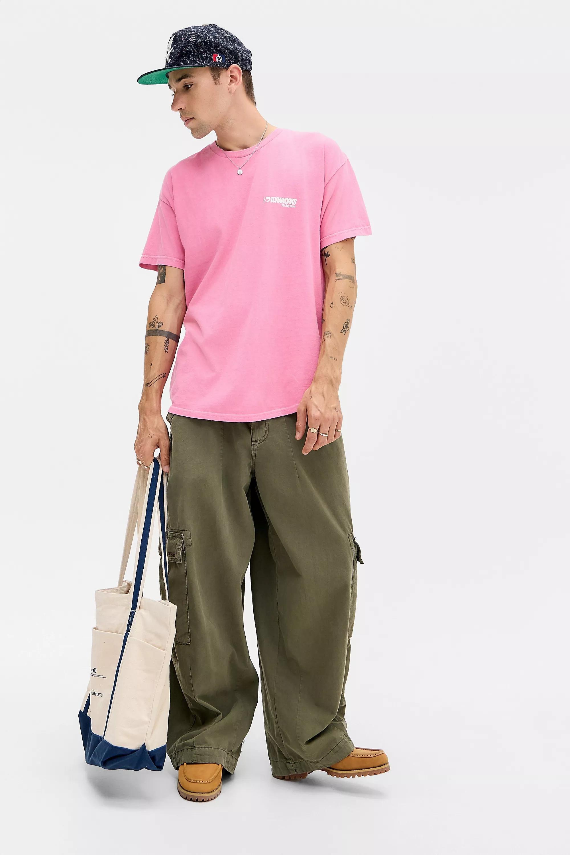 Pink Uo Printed T-Shirt, PINK, large image number 2