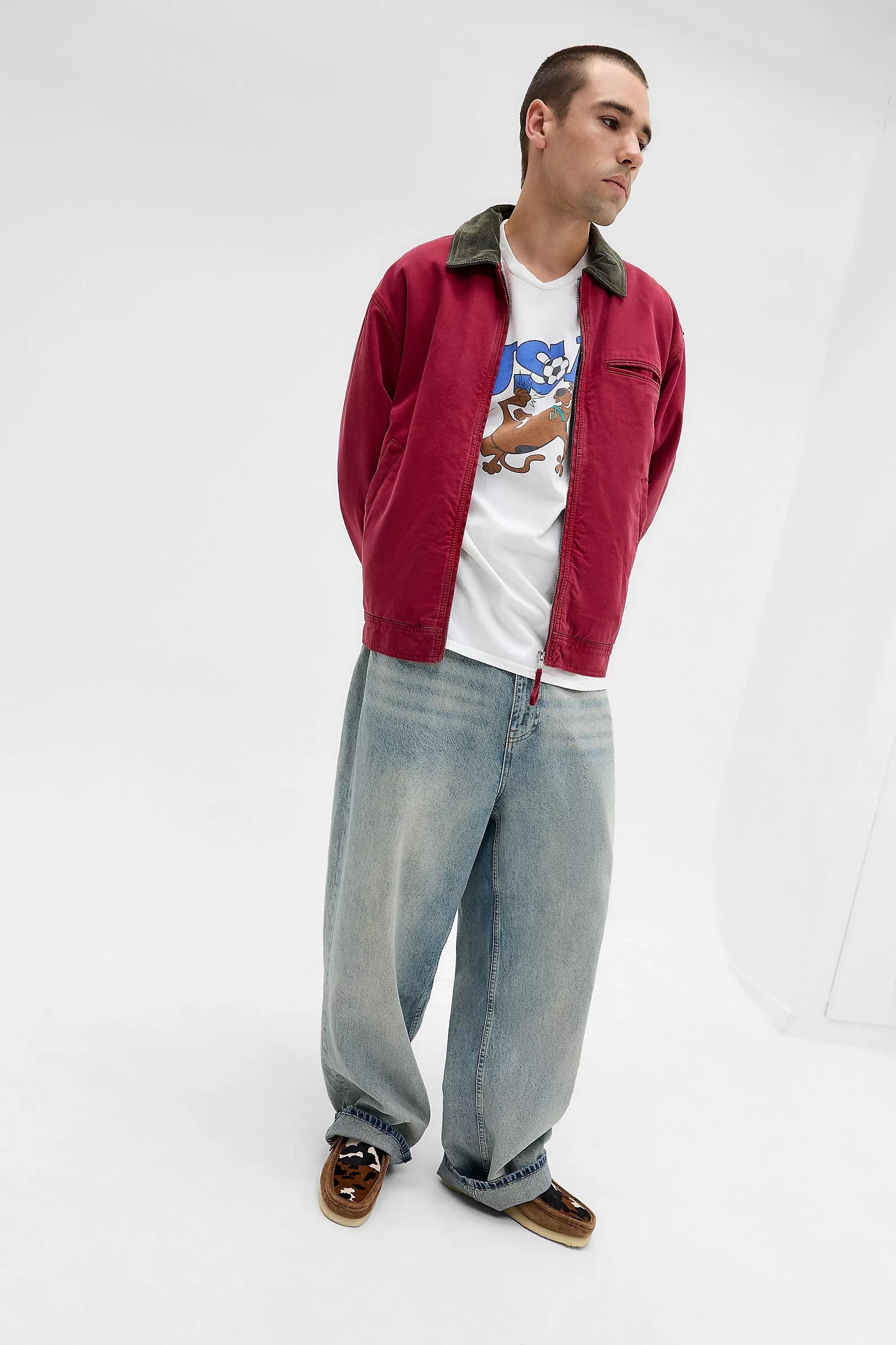 White Short Sleeve Printed T-Shirt, WHT, large image number 1