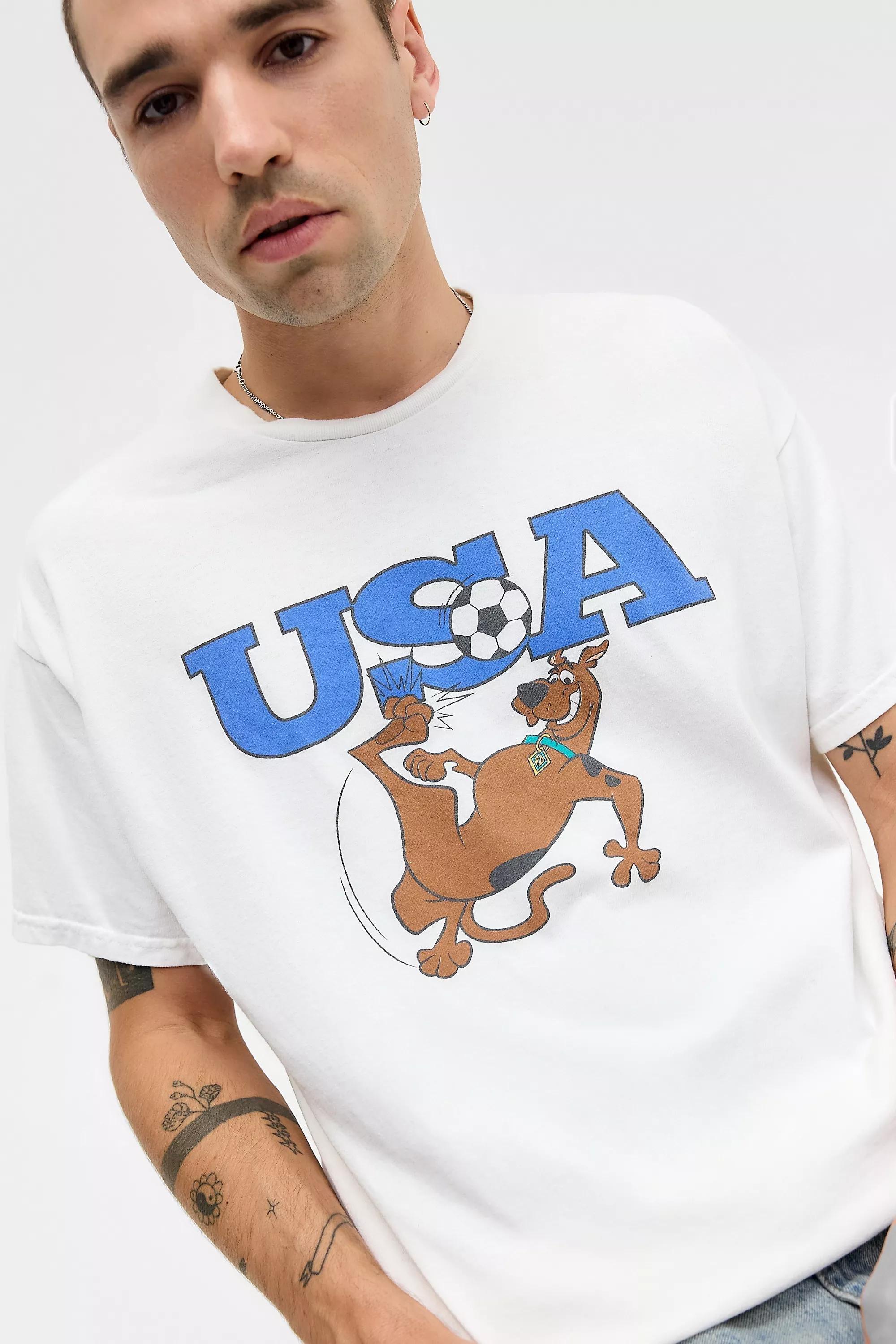 White Short Sleeve Printed T-Shirt, WHT, large image number 2