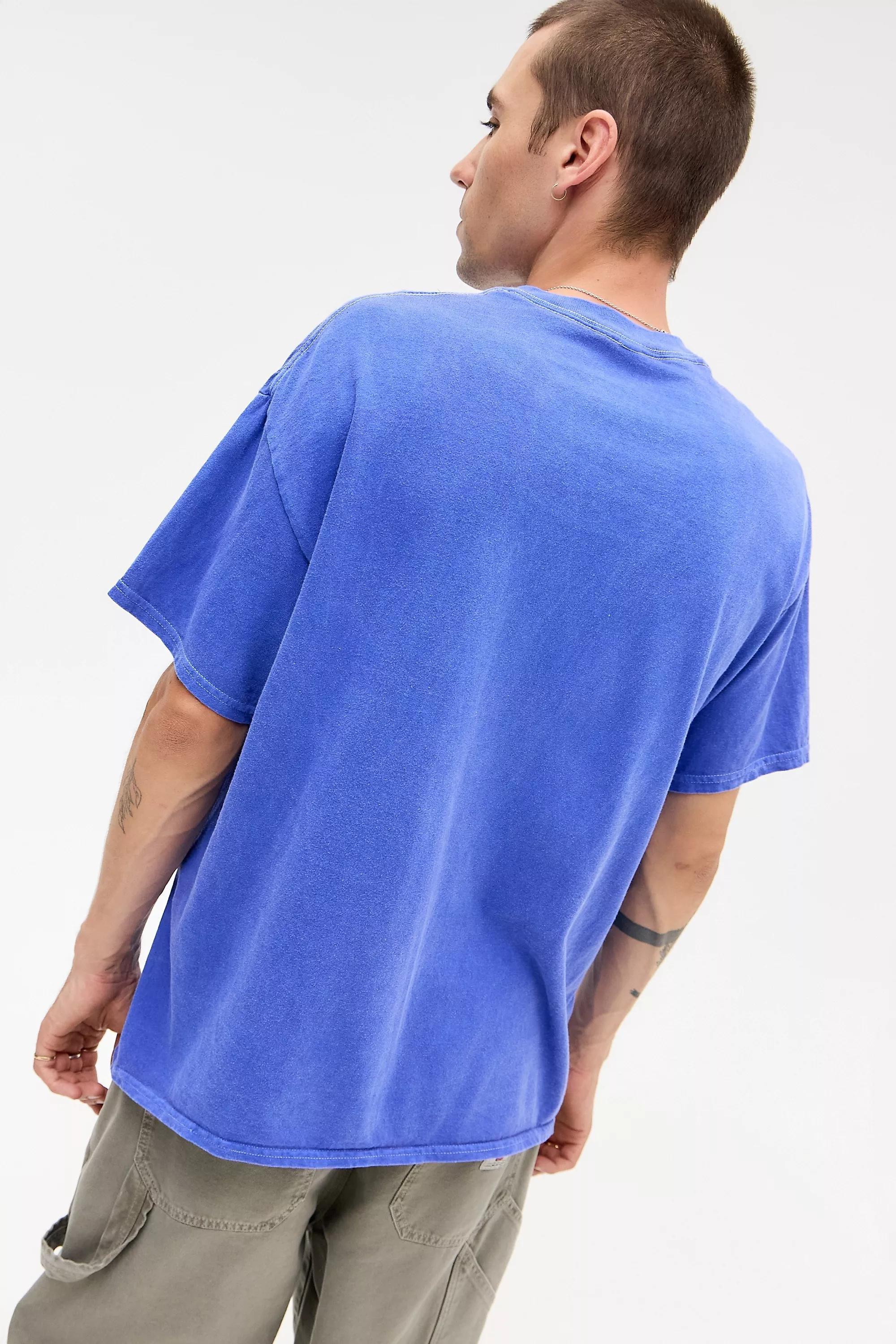 BLUE UO Blue Frosties T-Shirt, BLUE, large image number 2