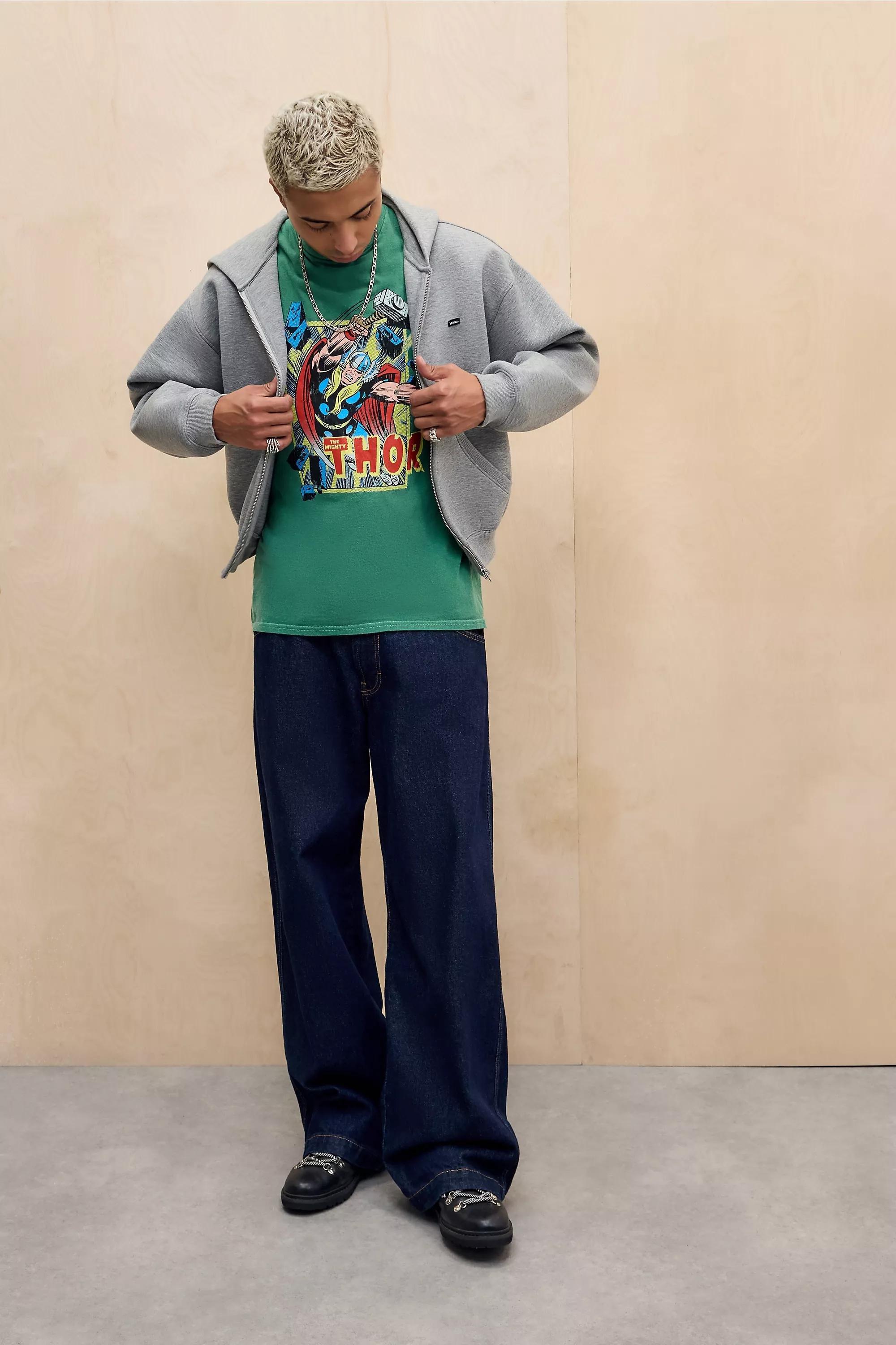 GREEN UO Green Thor T-Shirt, GRN, large image number 2