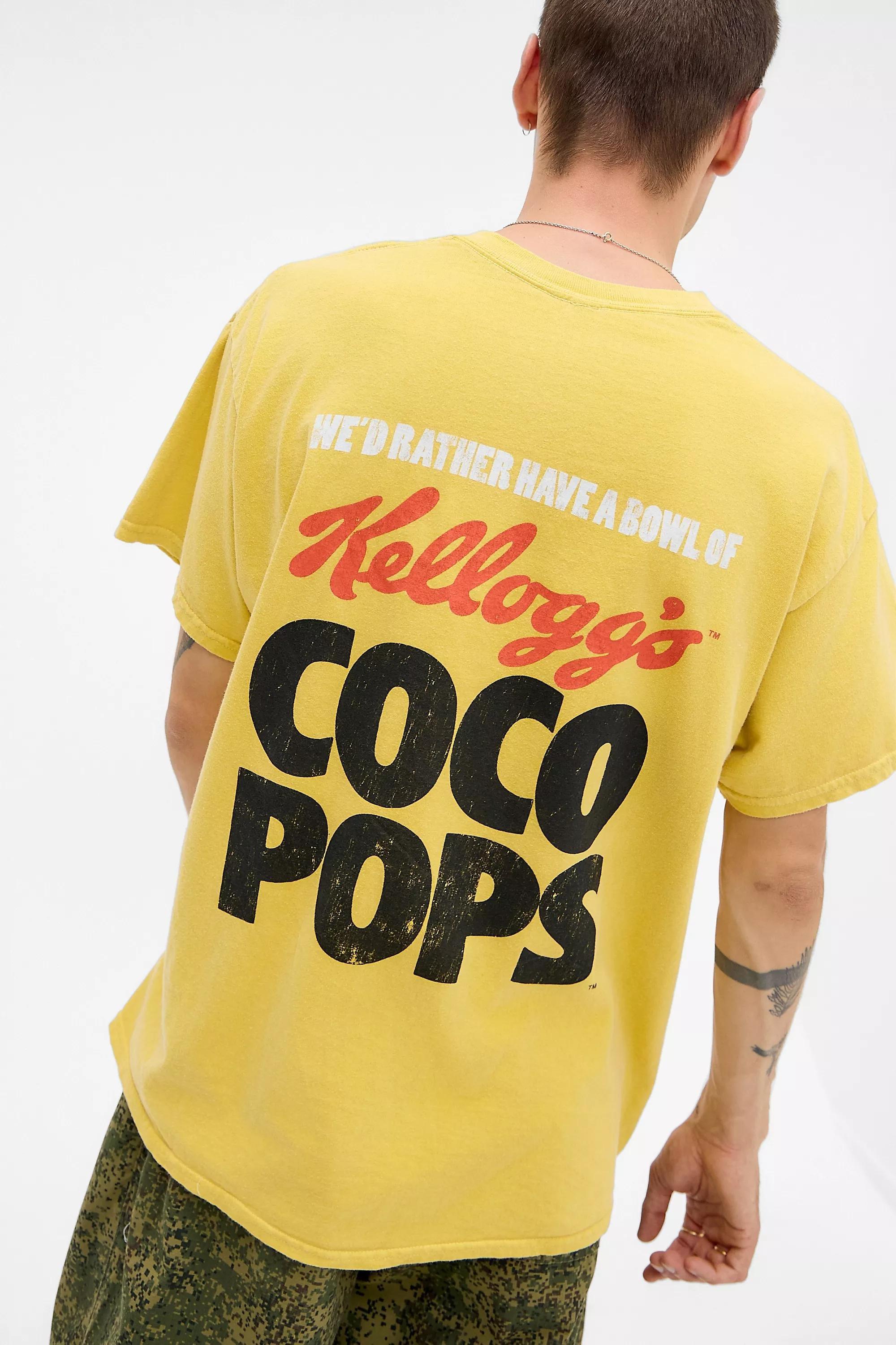 Yellow Uo Printed T-Shirt, YEL, large image number 0