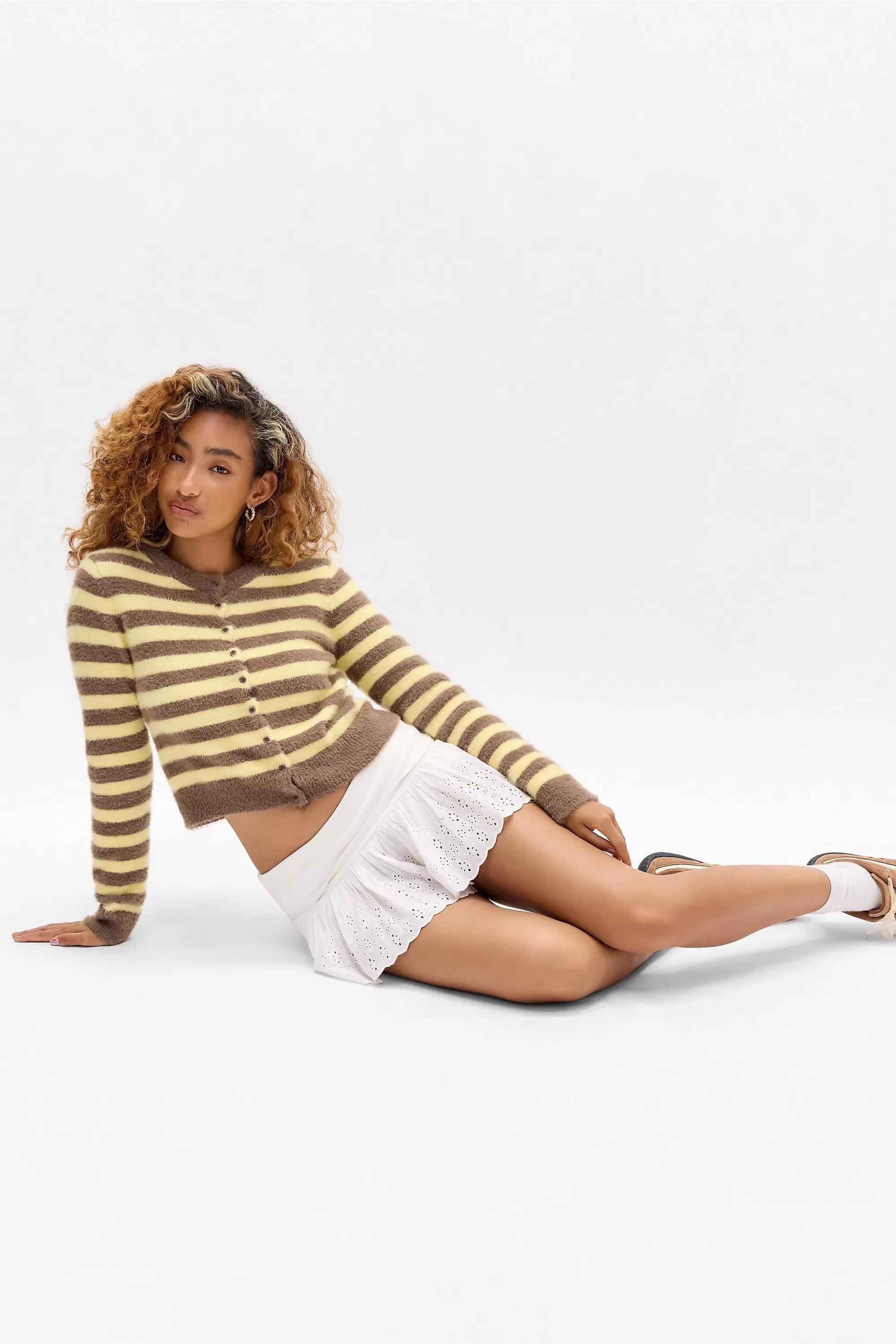 ASSORT Daisy Street Stripe Knit Cardigan, ASSORT, large image number 0