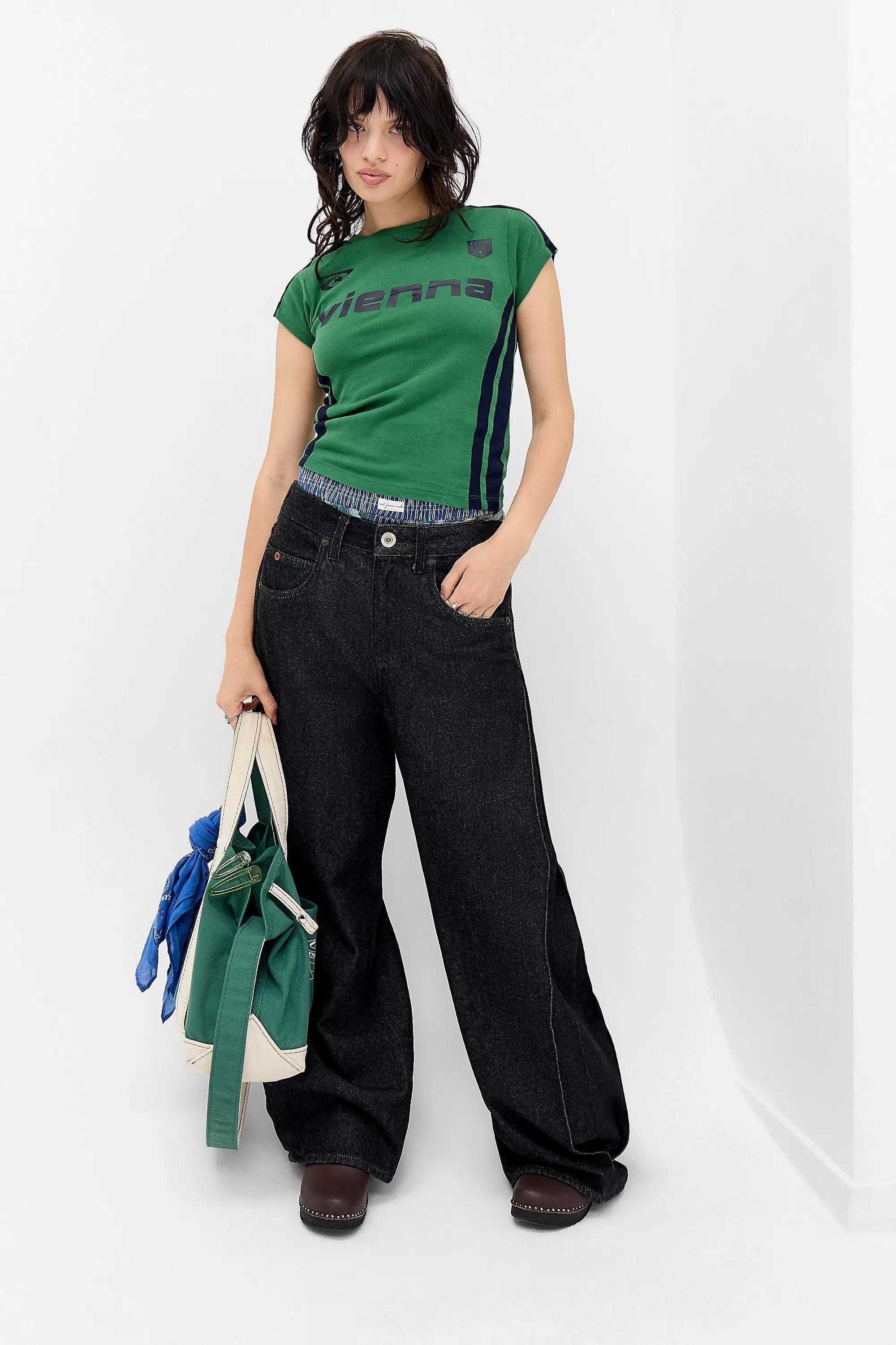 Green Uo Vienna Football Baby T-Shirt, GRN, large image number 1