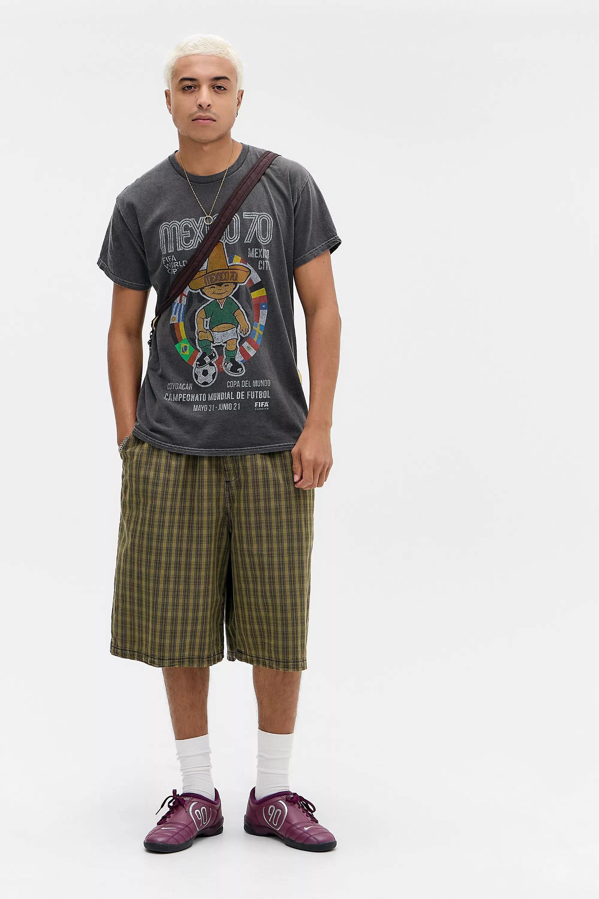 Black Uo Mexico Football T-Shirt, BLK, large image number 2