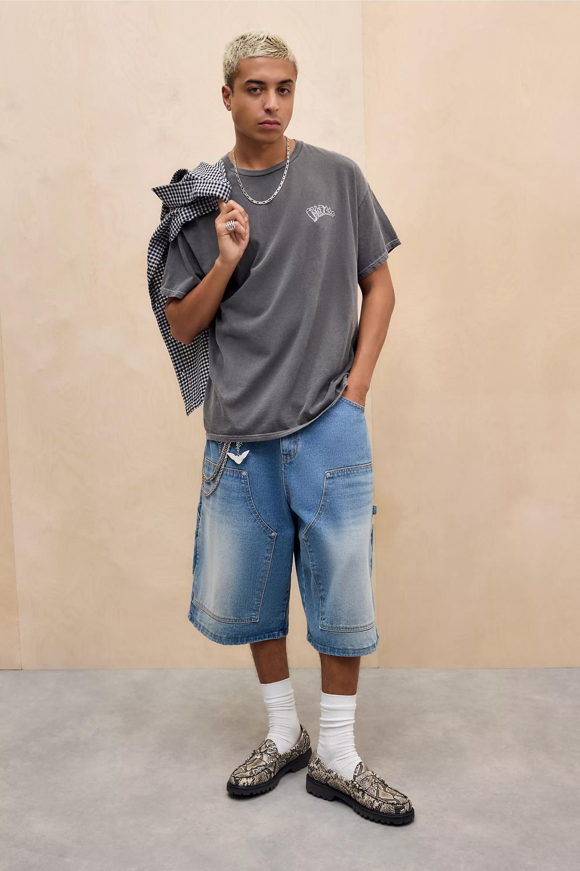 Black Uo Anime Motorbike T-Shirt, BLK, large image number 2