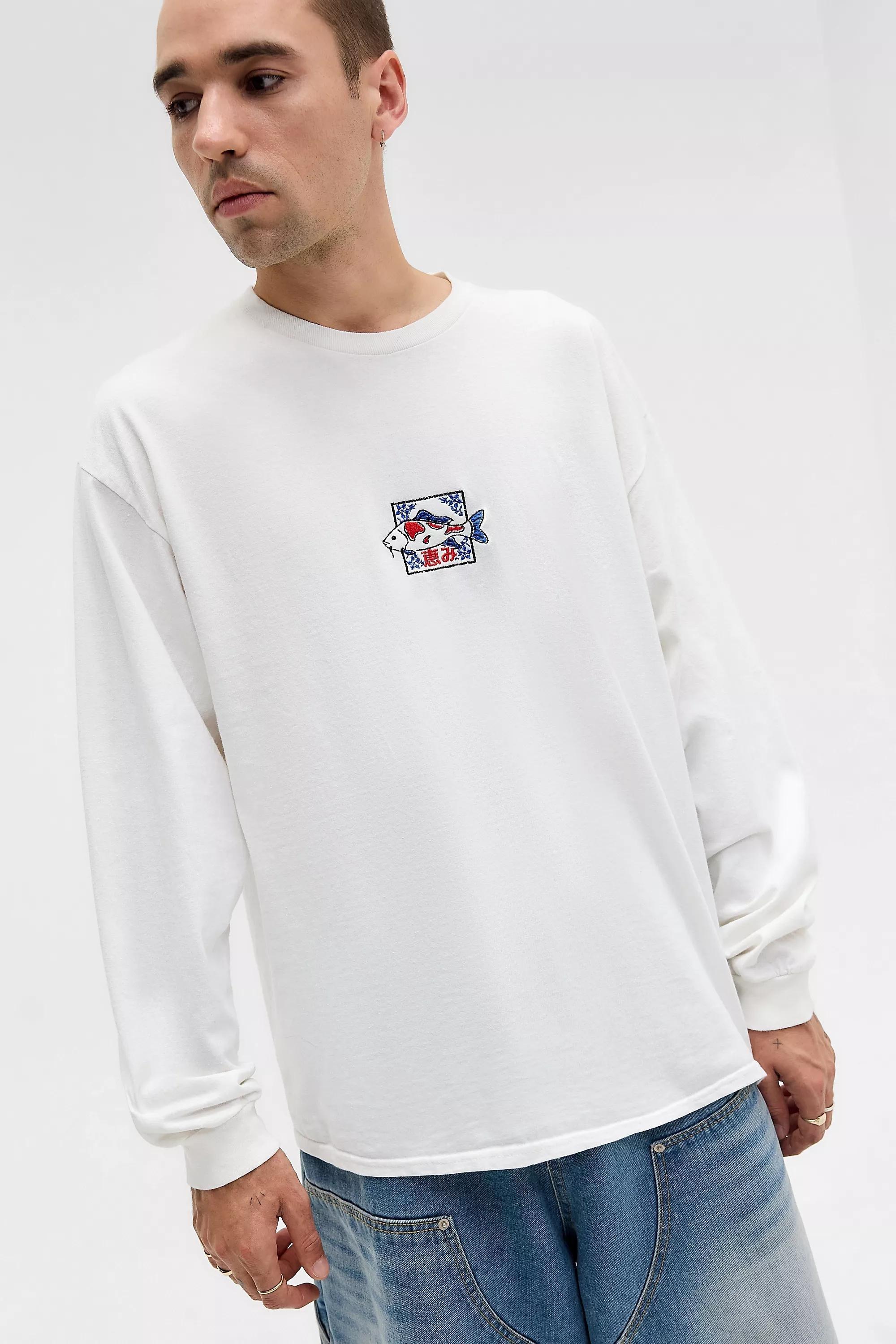 White Uo Printed T-Shirt, WHT, large image number 0