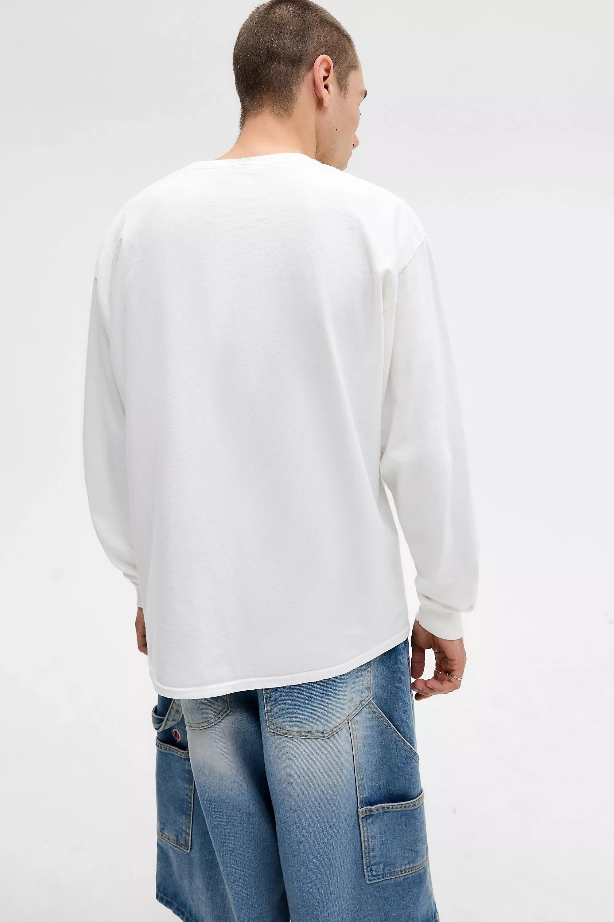 White Uo Printed T-Shirt, WHT, large image number 3