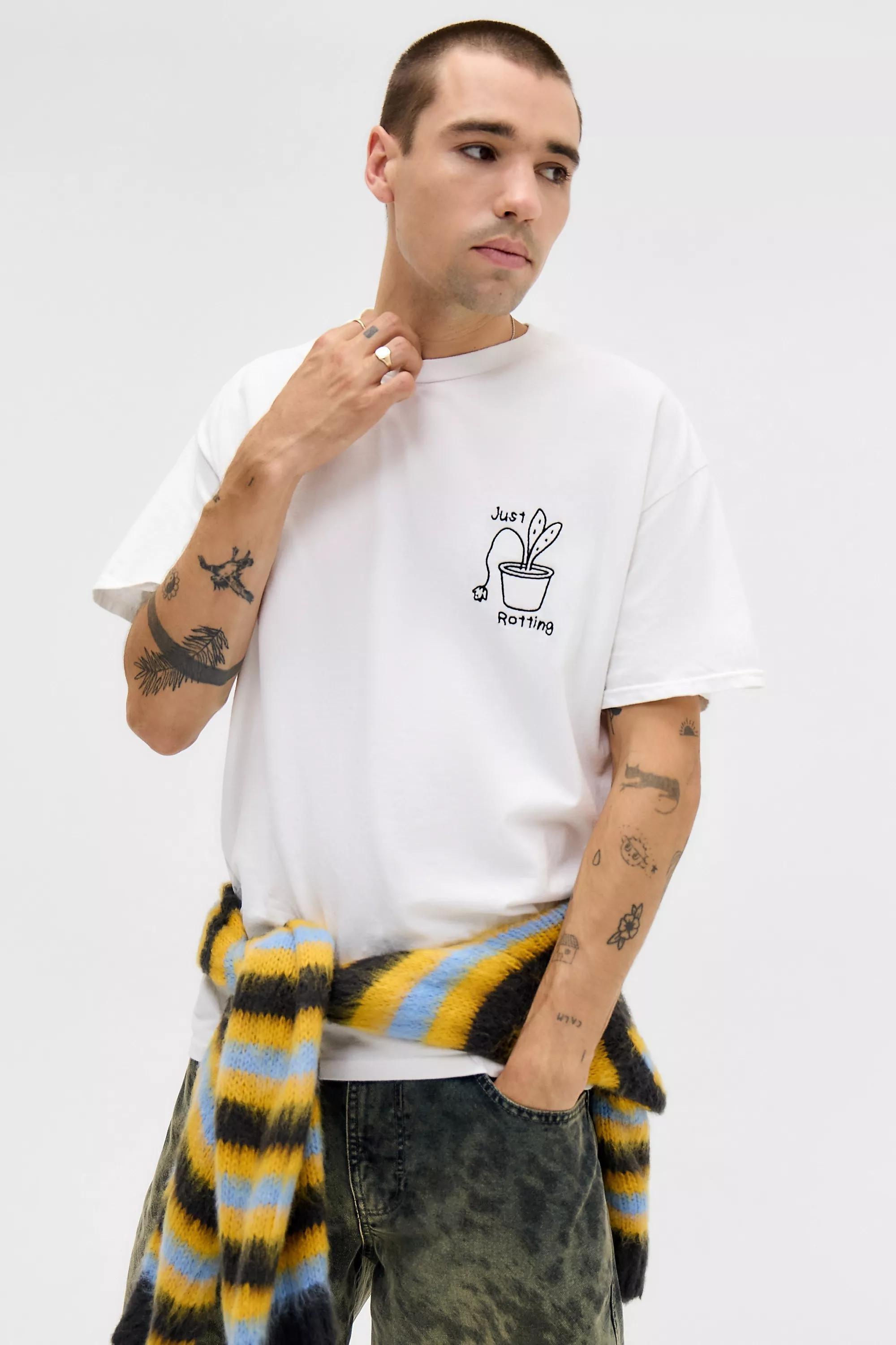 White Uo Printed T-Shirt, WHT, large image number 0