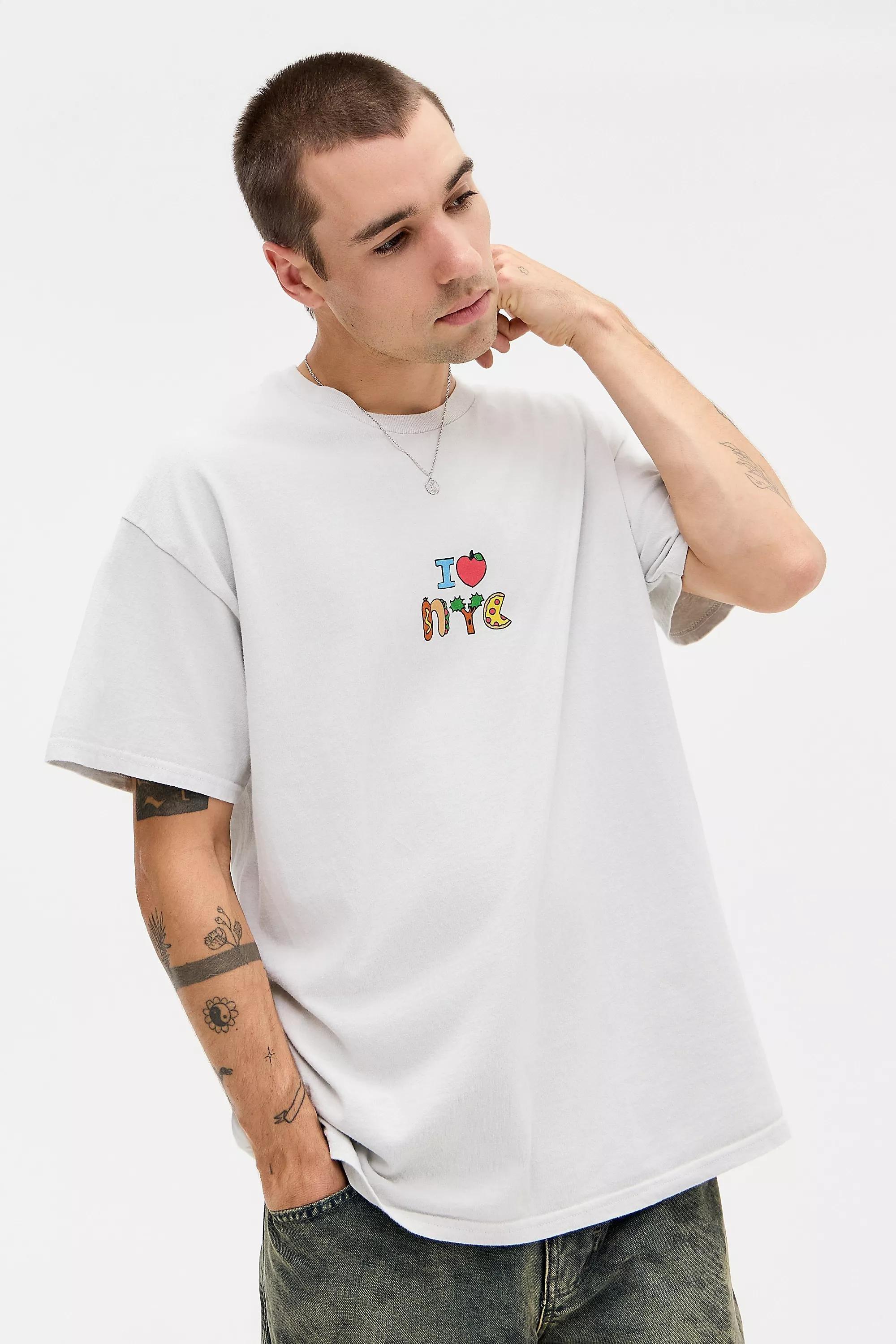 White Uo Printed T-Shirt, CREME, large image number 0