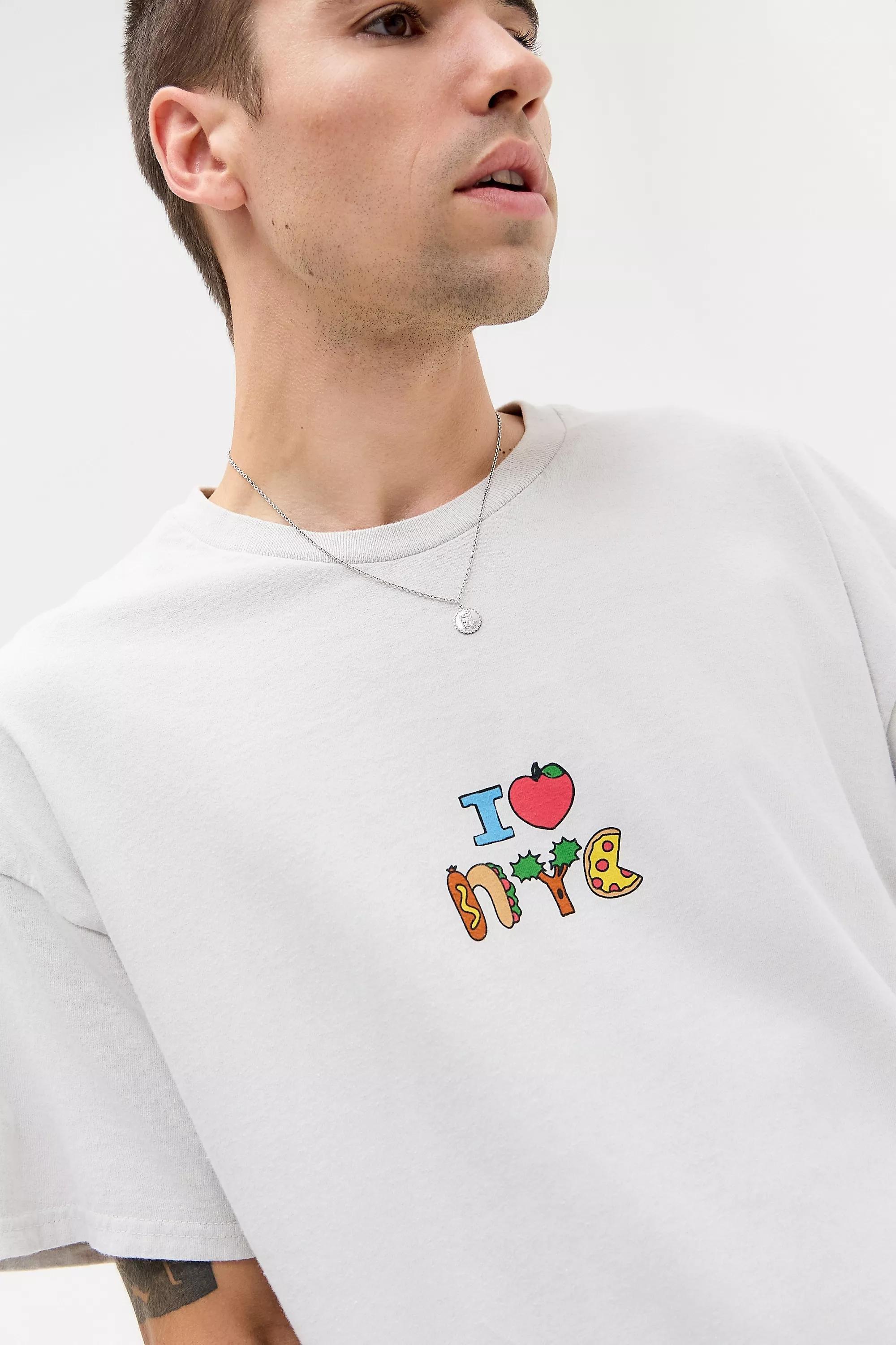 White Uo Printed T-Shirt, CREME, large image number 1