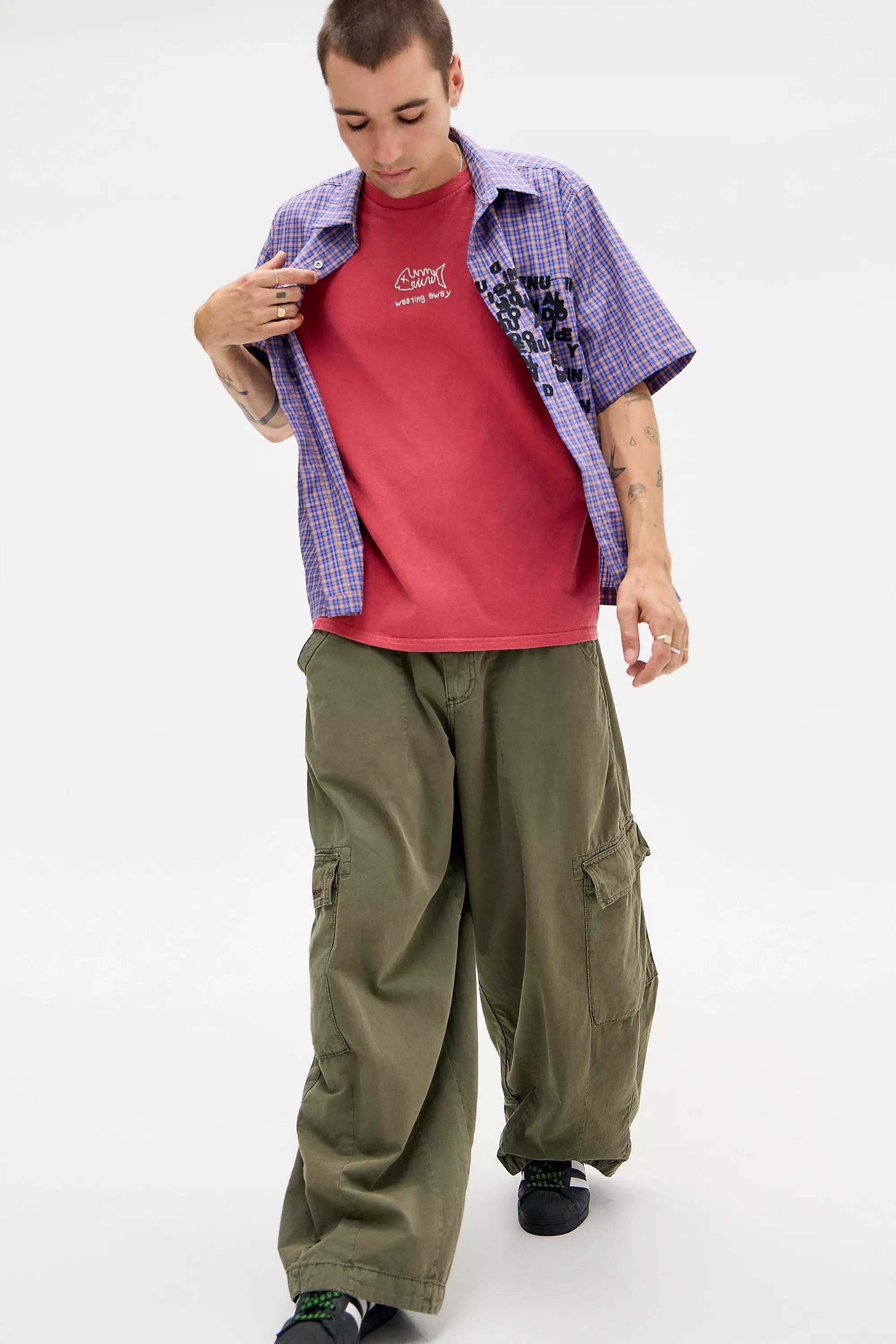 Red Uo Printed T-Shirt, RED, large image number 2