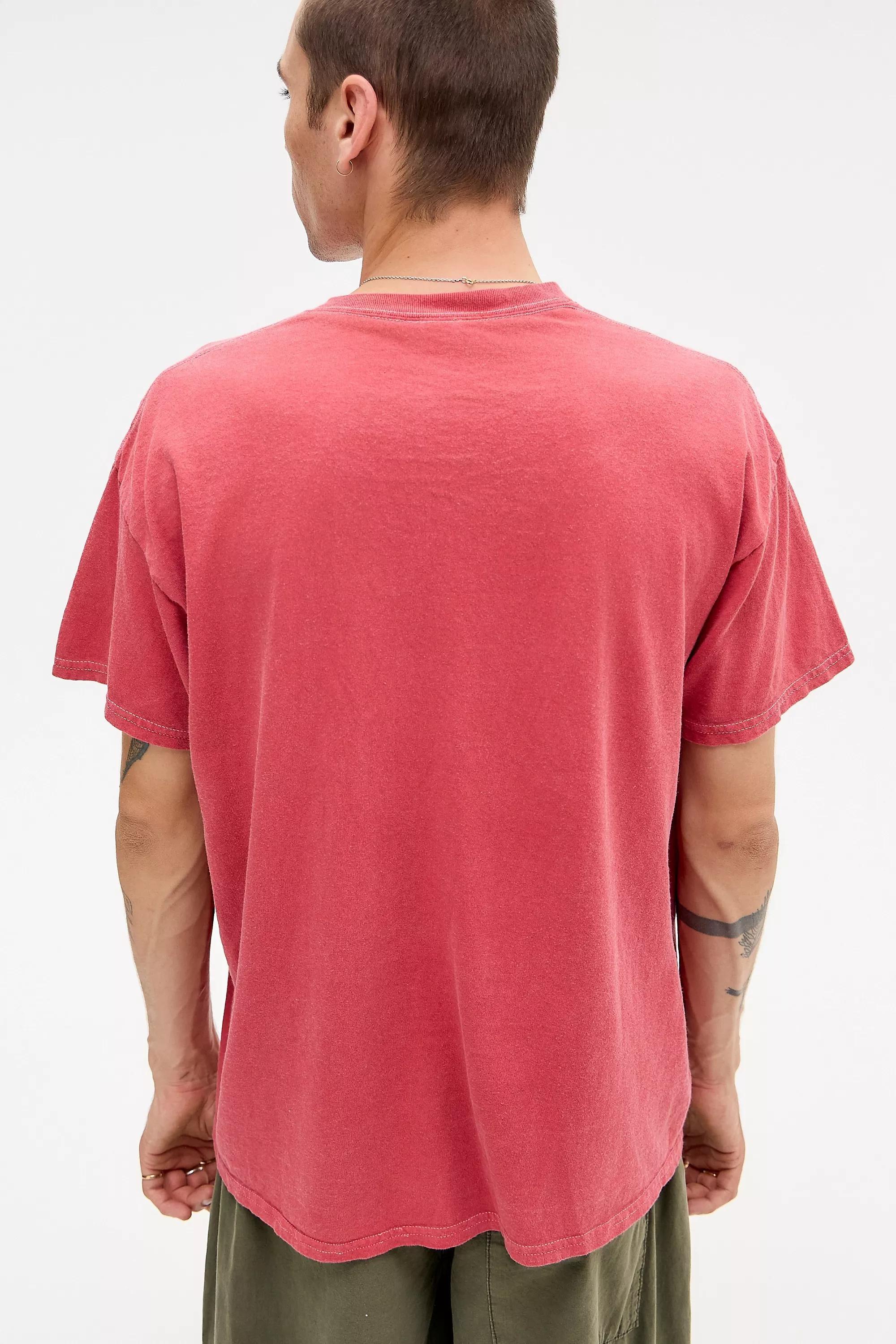 Red Uo Printed T-Shirt, RED, large image number 3